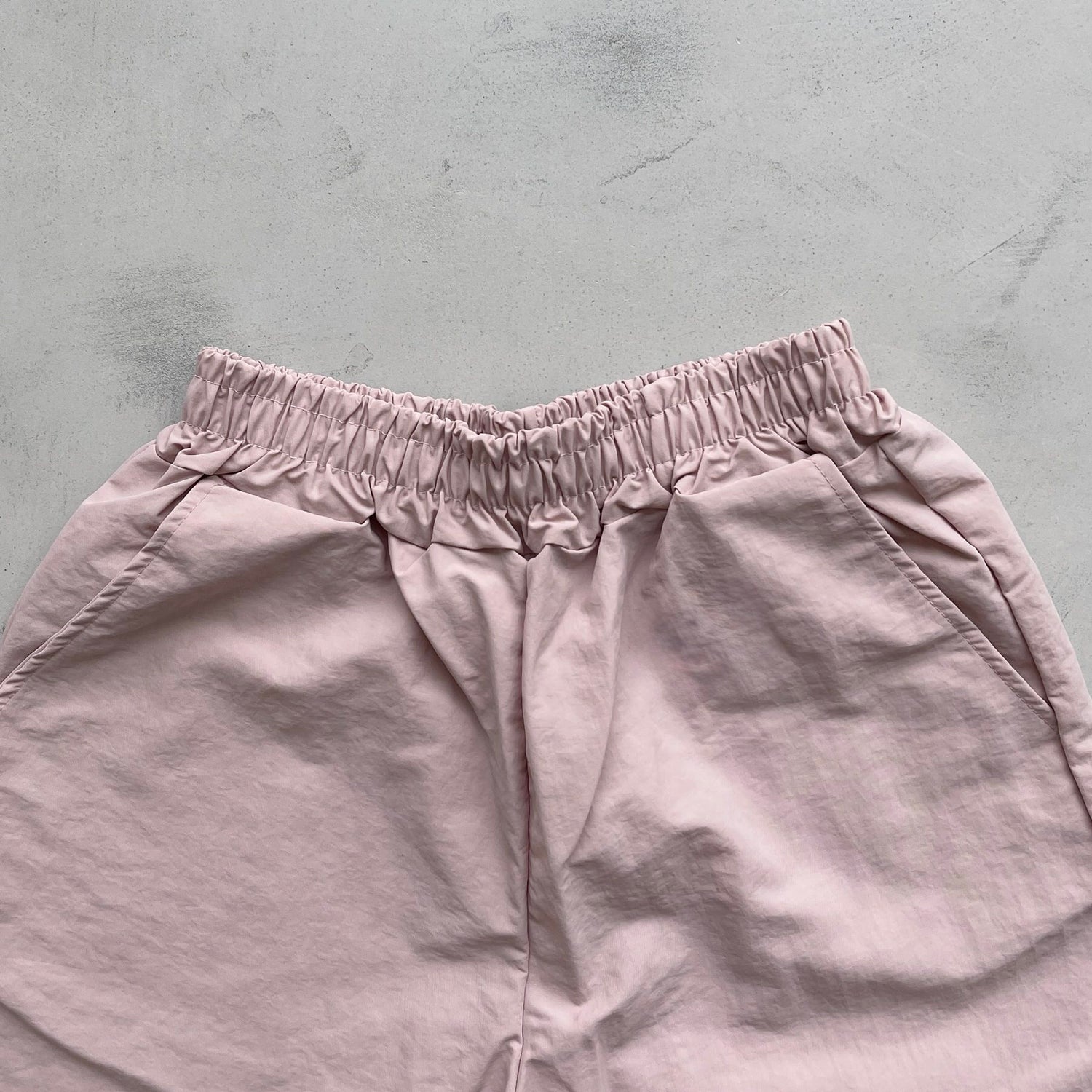 【2点SET】half zip nylon set up / pink