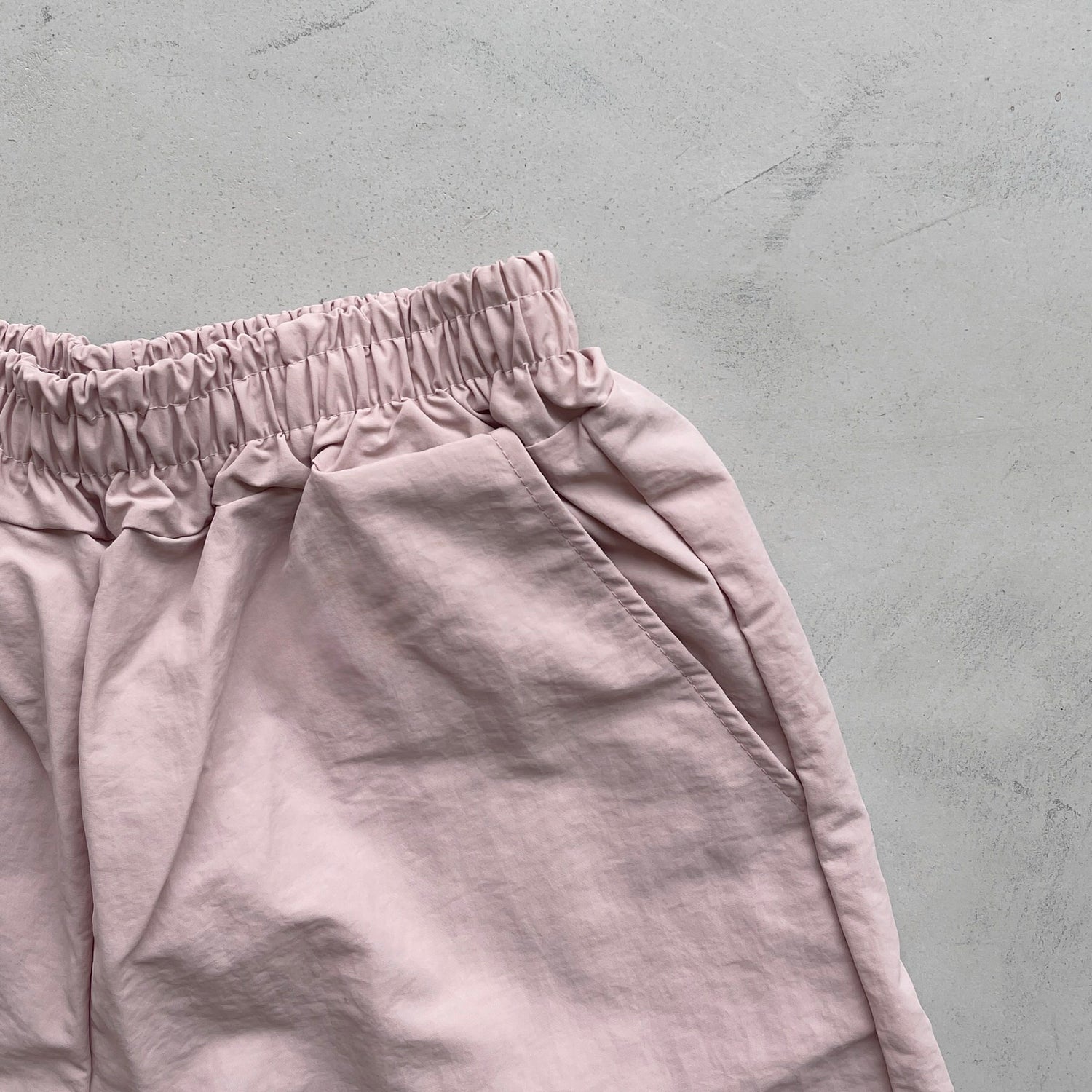 【2点SET】half zip nylon set up / pink