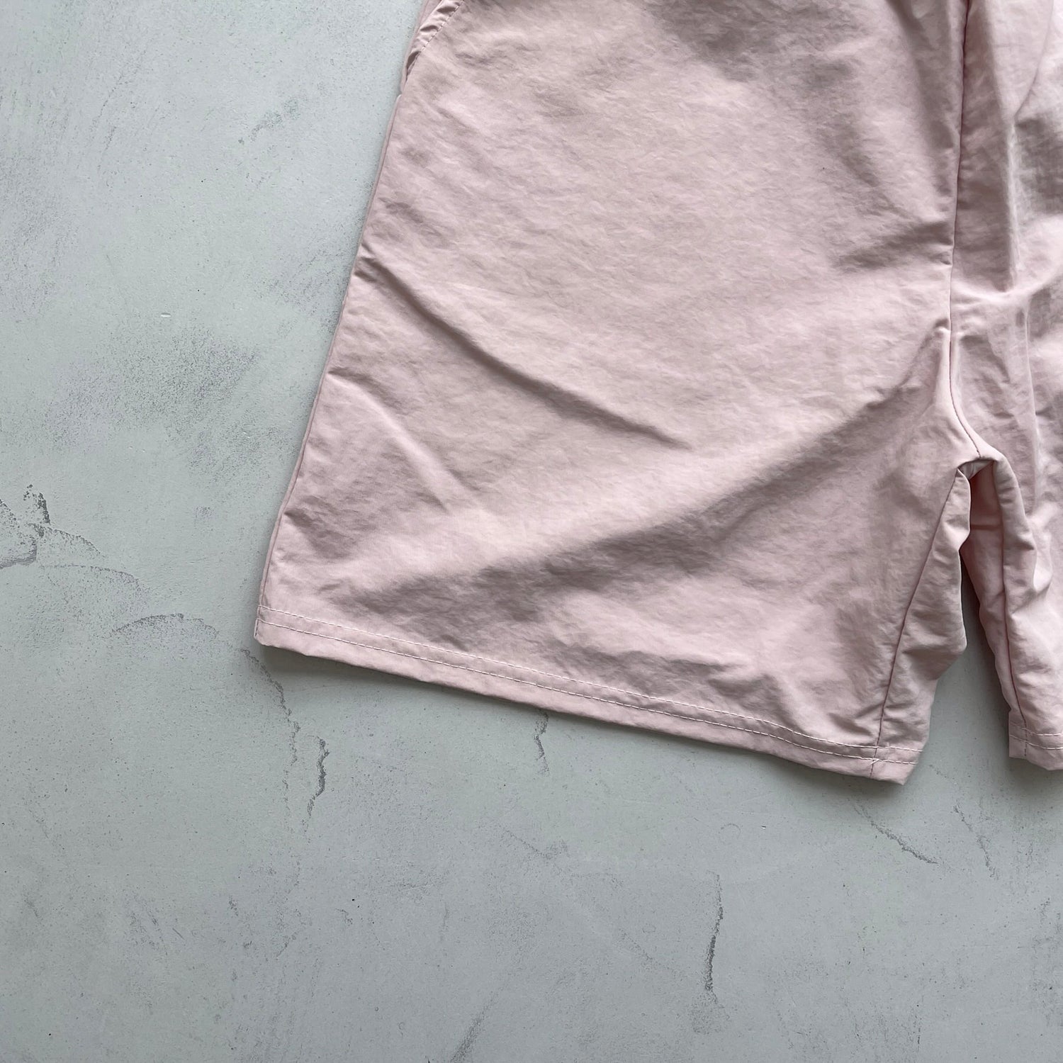 【2点SET】half zip nylon set up / pink