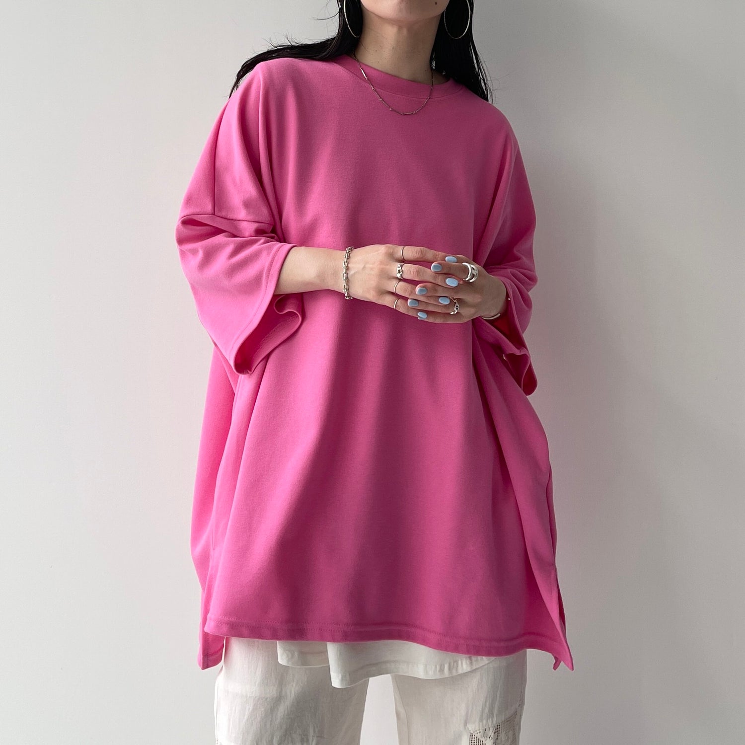 HANSODE sweatee / cherry pink | wee9s | ウィークス