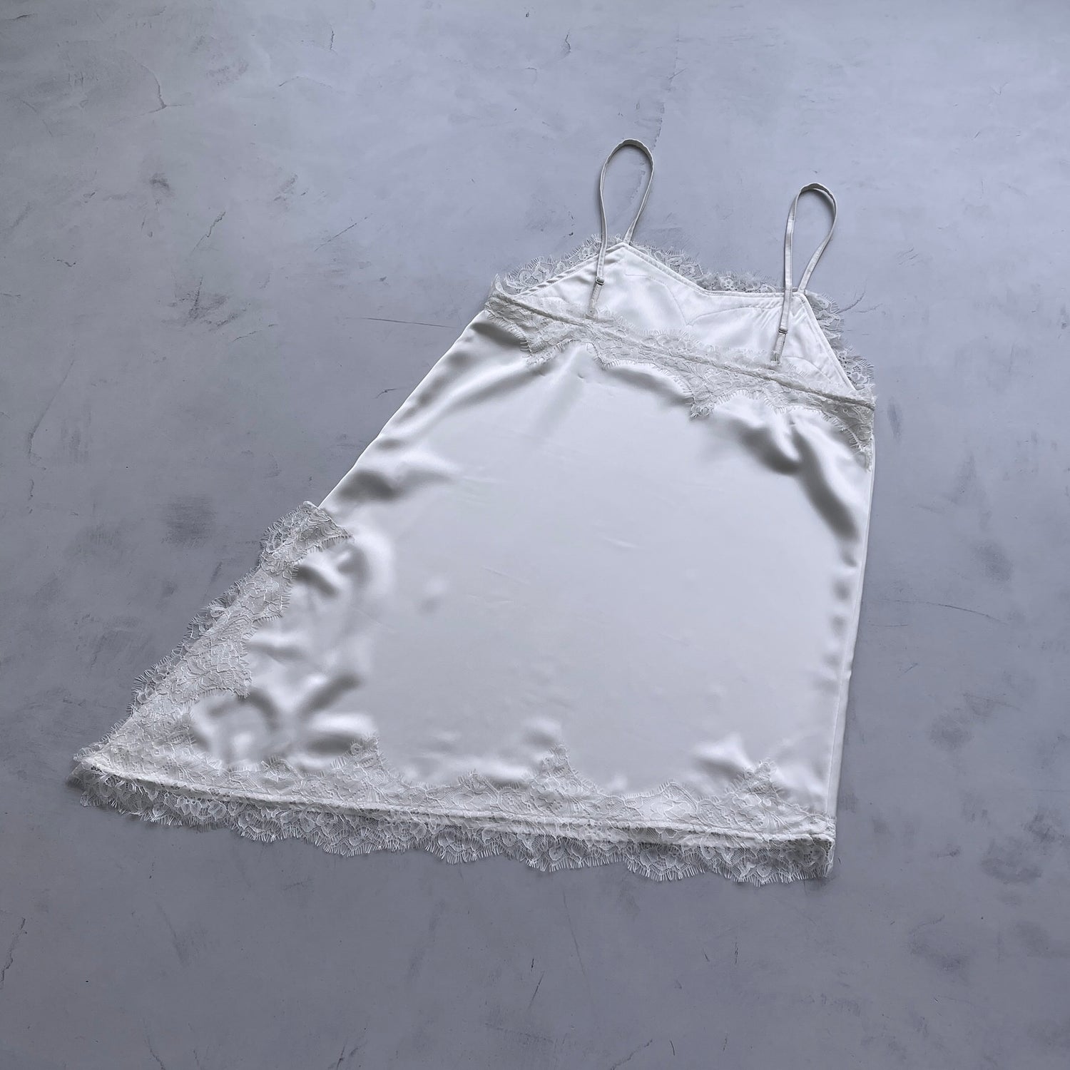 milky lace camisole / ivory