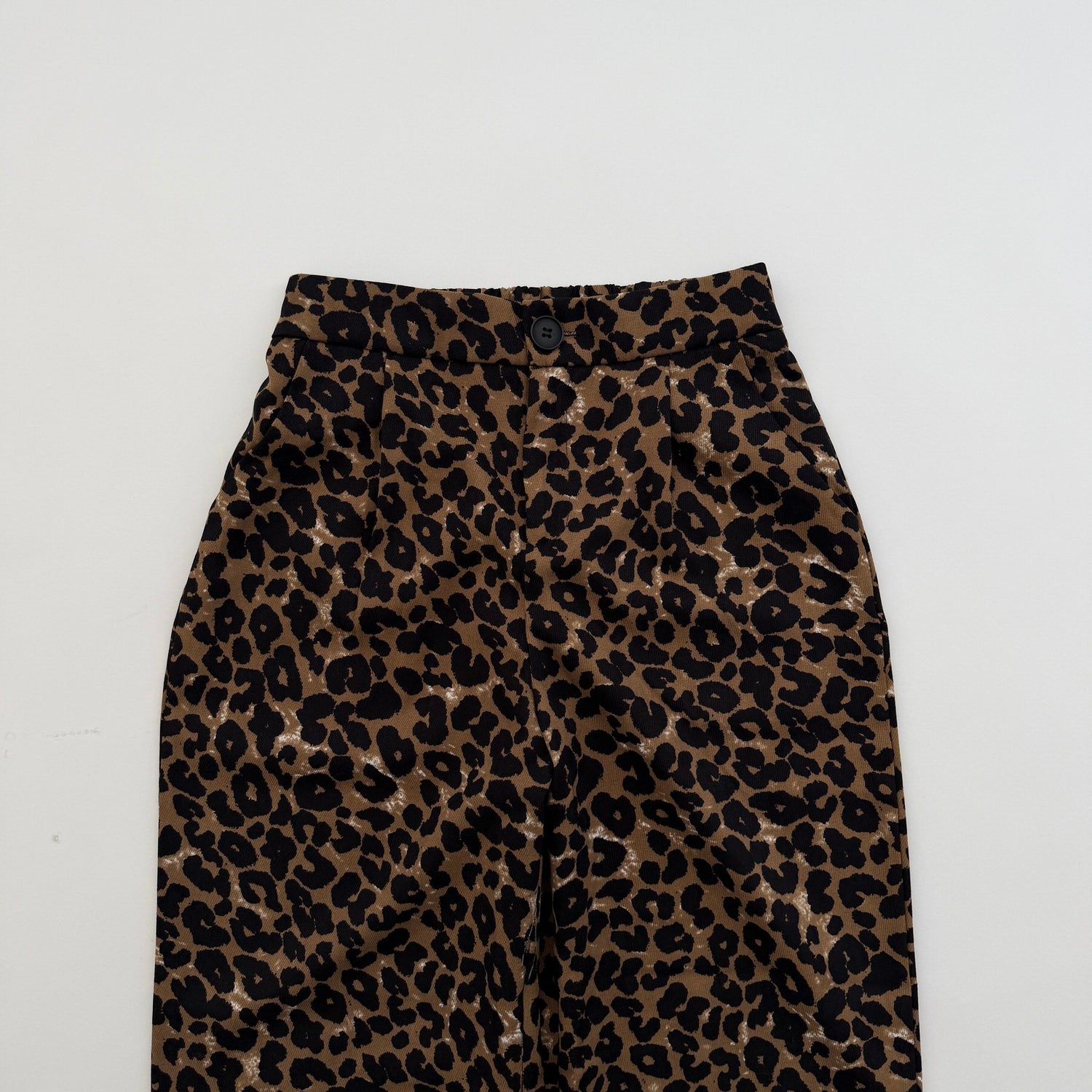 【SAMPLE】leopard pants / brown