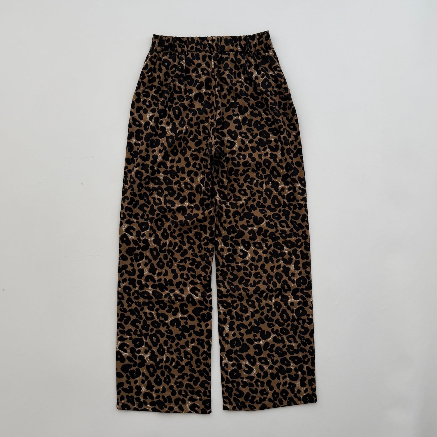 【SAMPLE】leopard pants / brown