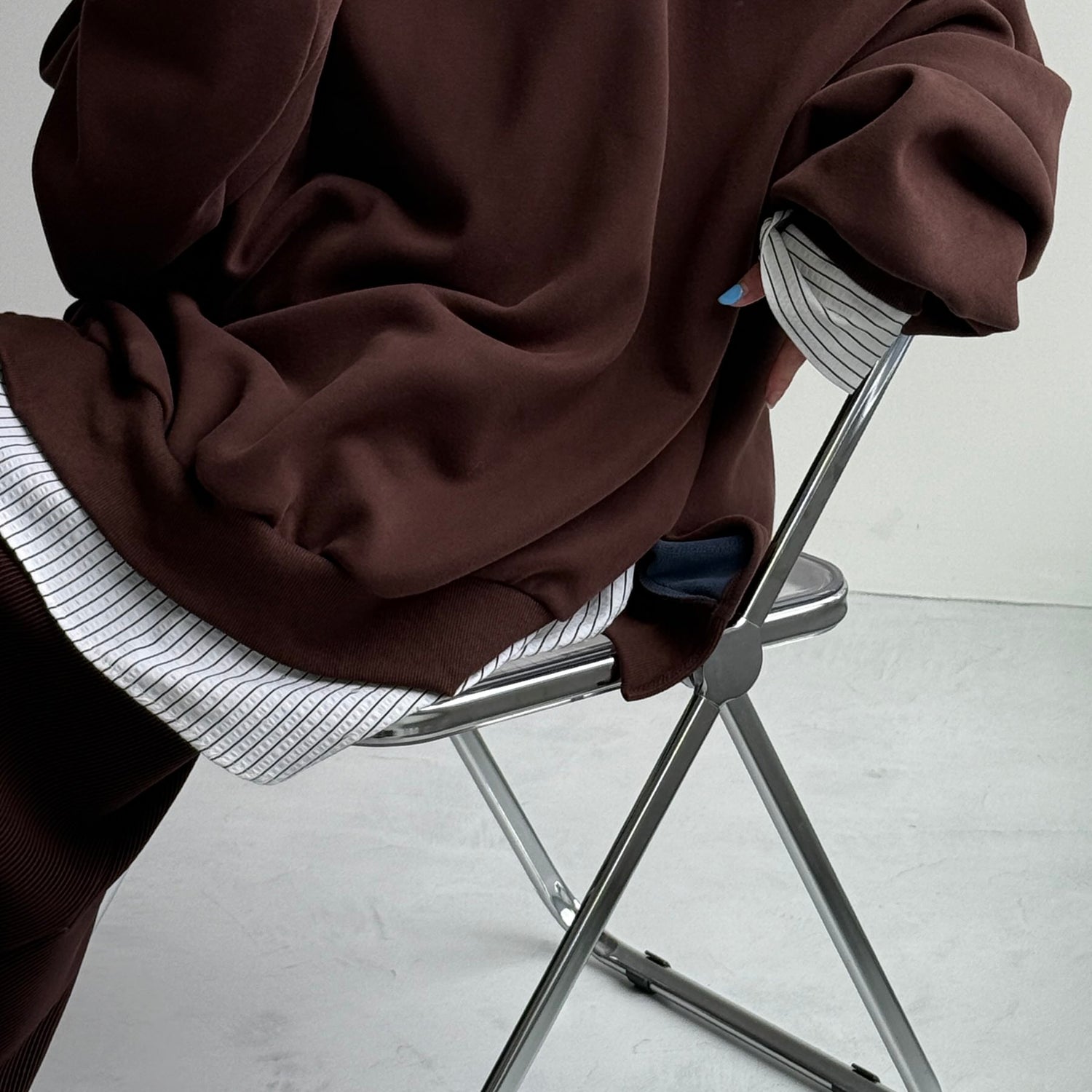 【公式サイト限定カラー】OSUMITSUKI sweat / brown [SHORT or FREE]