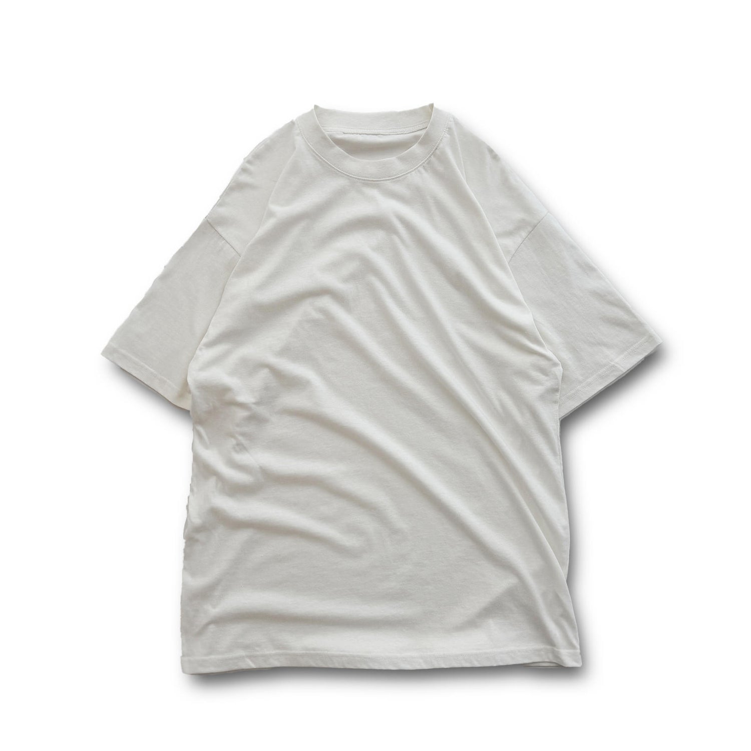 【SAMPLE】loose silhouette tee shirt / white