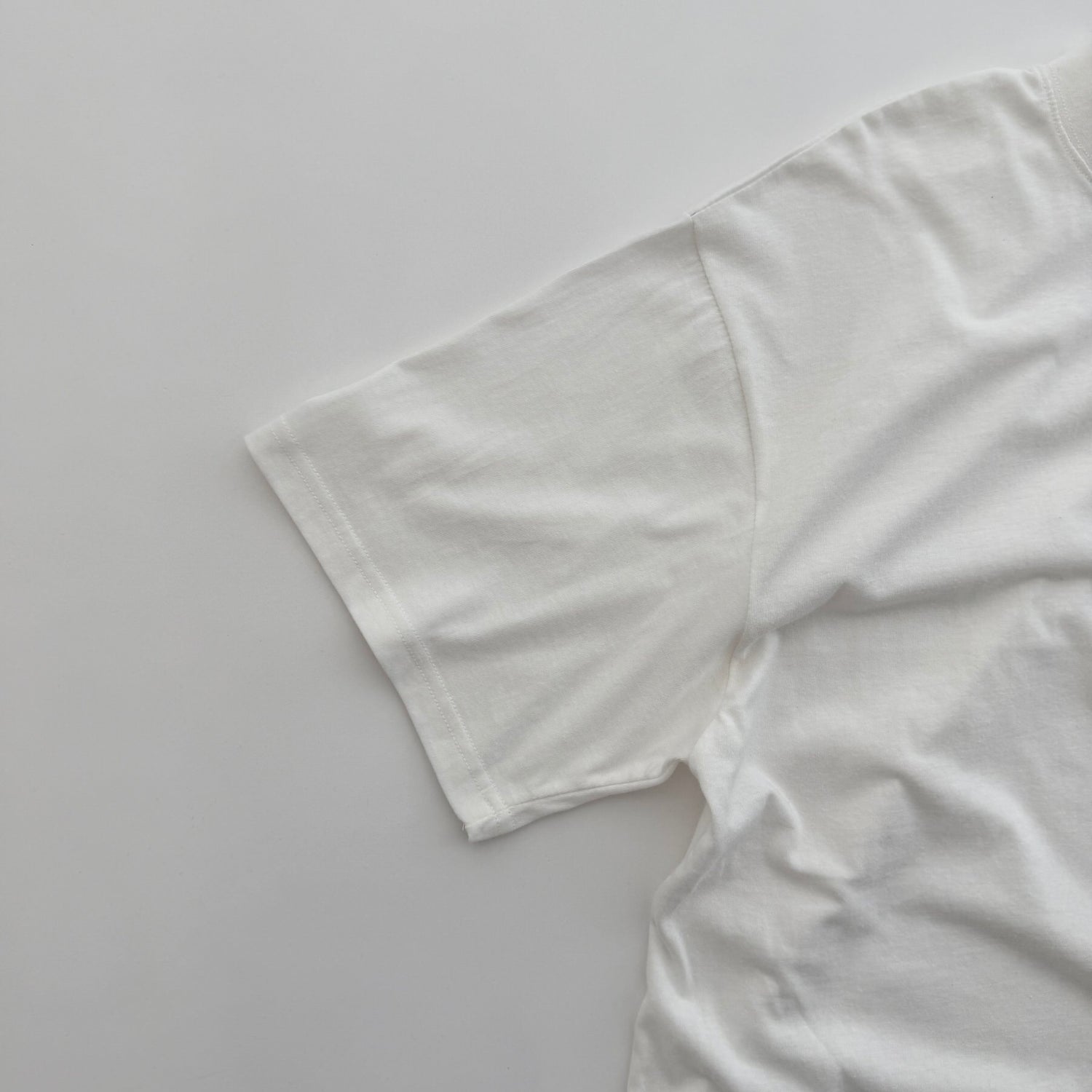 【SAMPLE】loose silhouette tee shirt / white