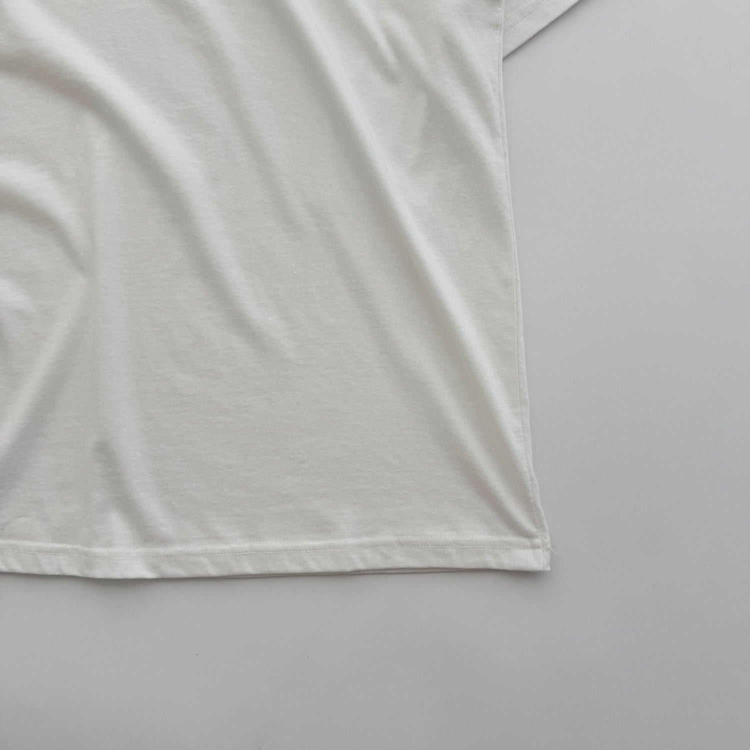 【SAMPLE】loose silhouette tee shirt / white