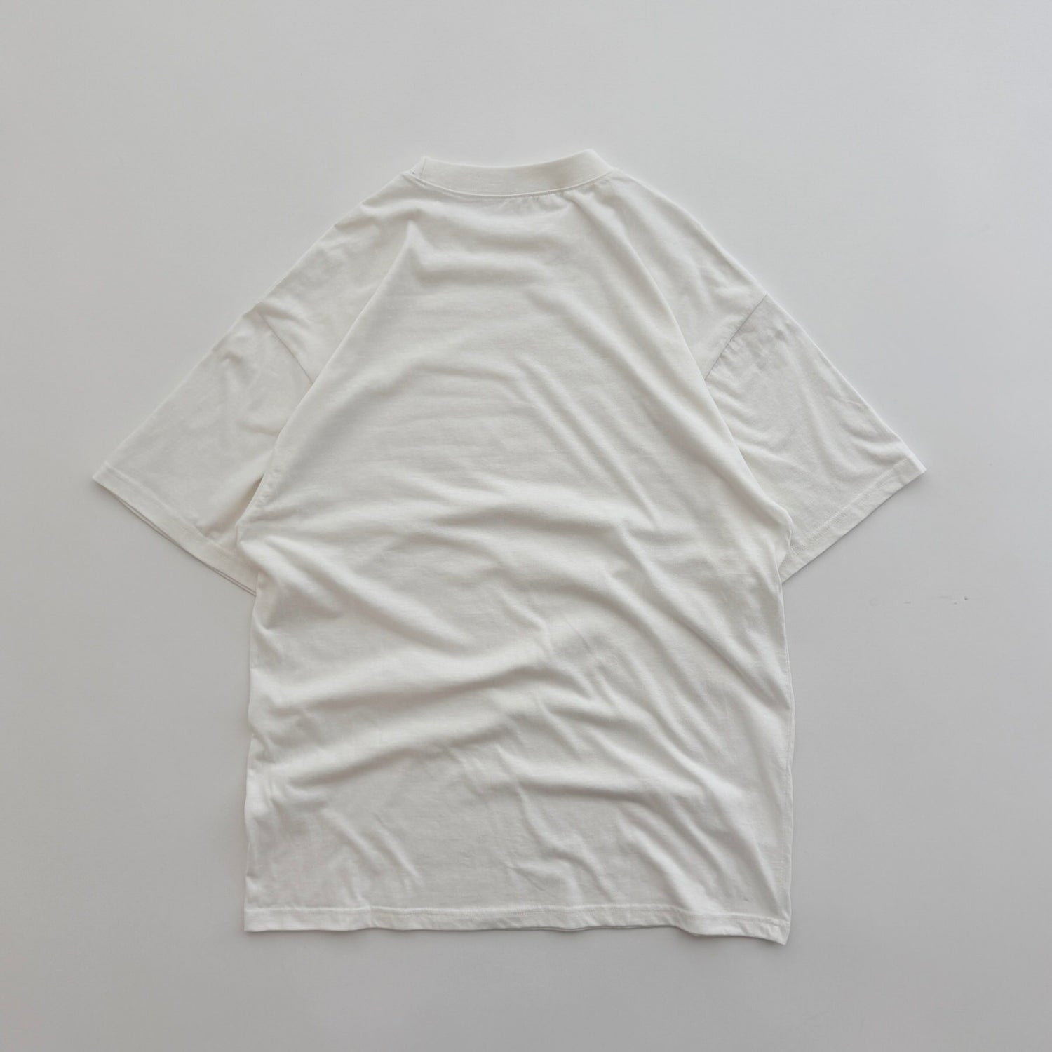 【SAMPLE】loose silhouette tee shirt / white