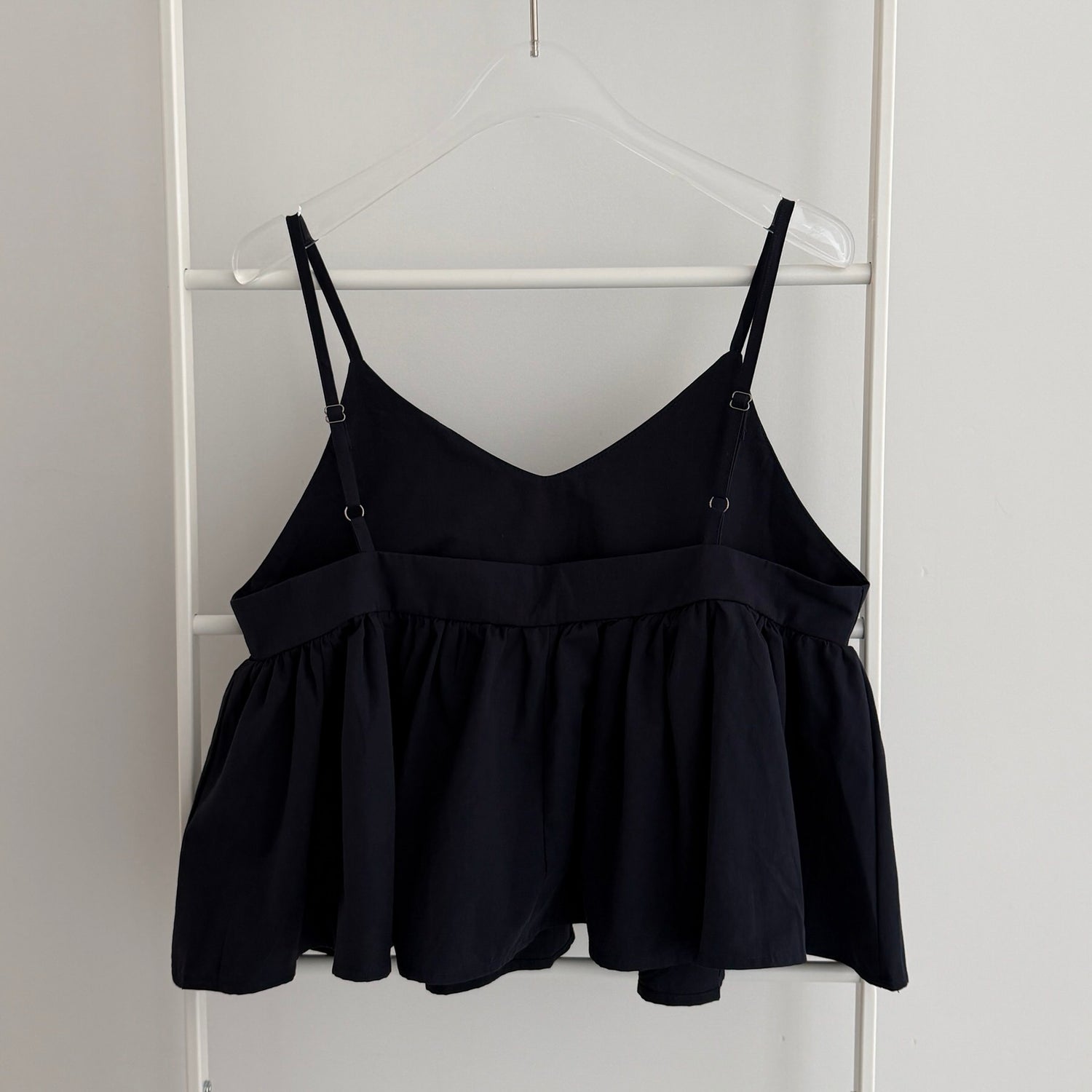 【SAMPLE】gather camisole / navy