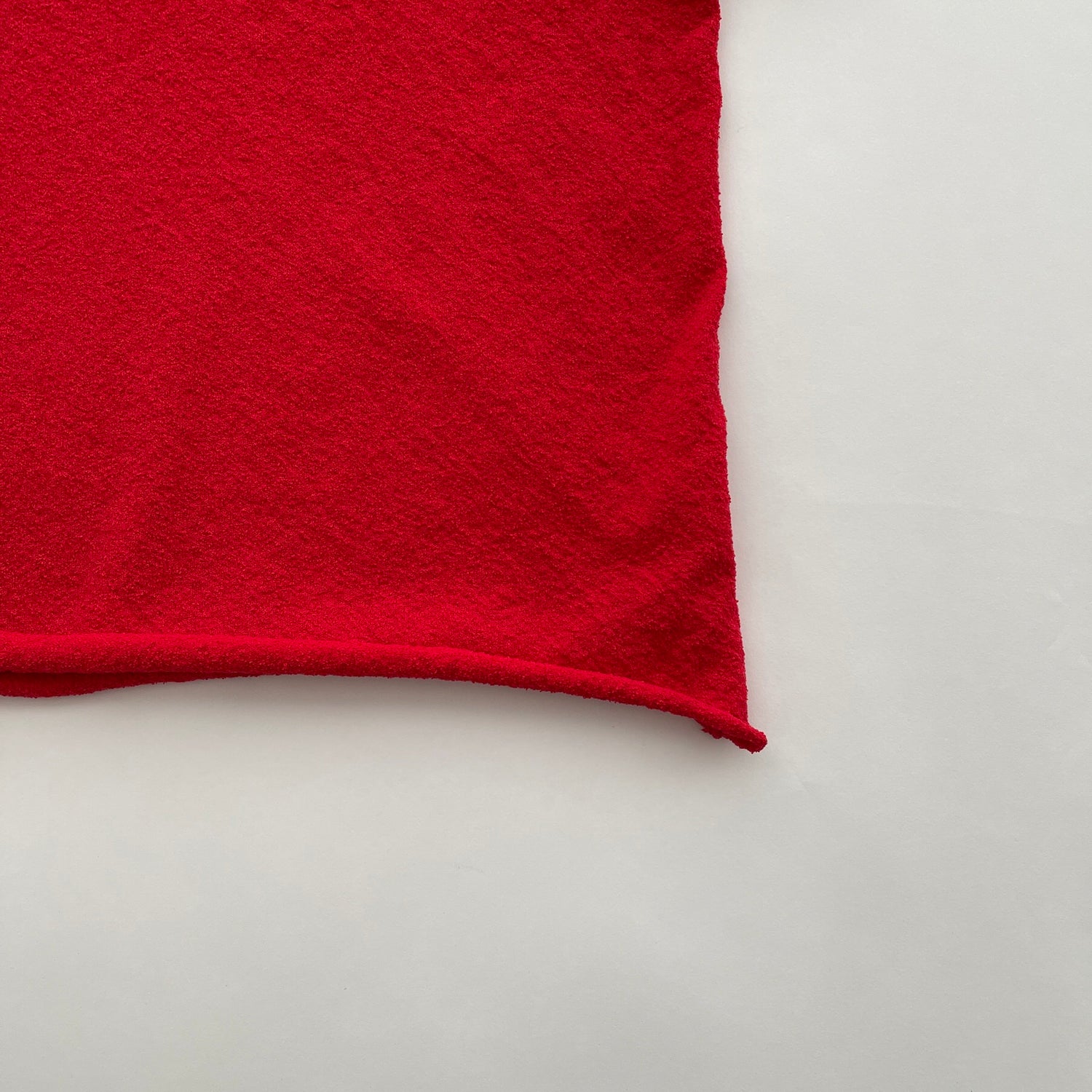 【SAMPLE】towel big tee / red