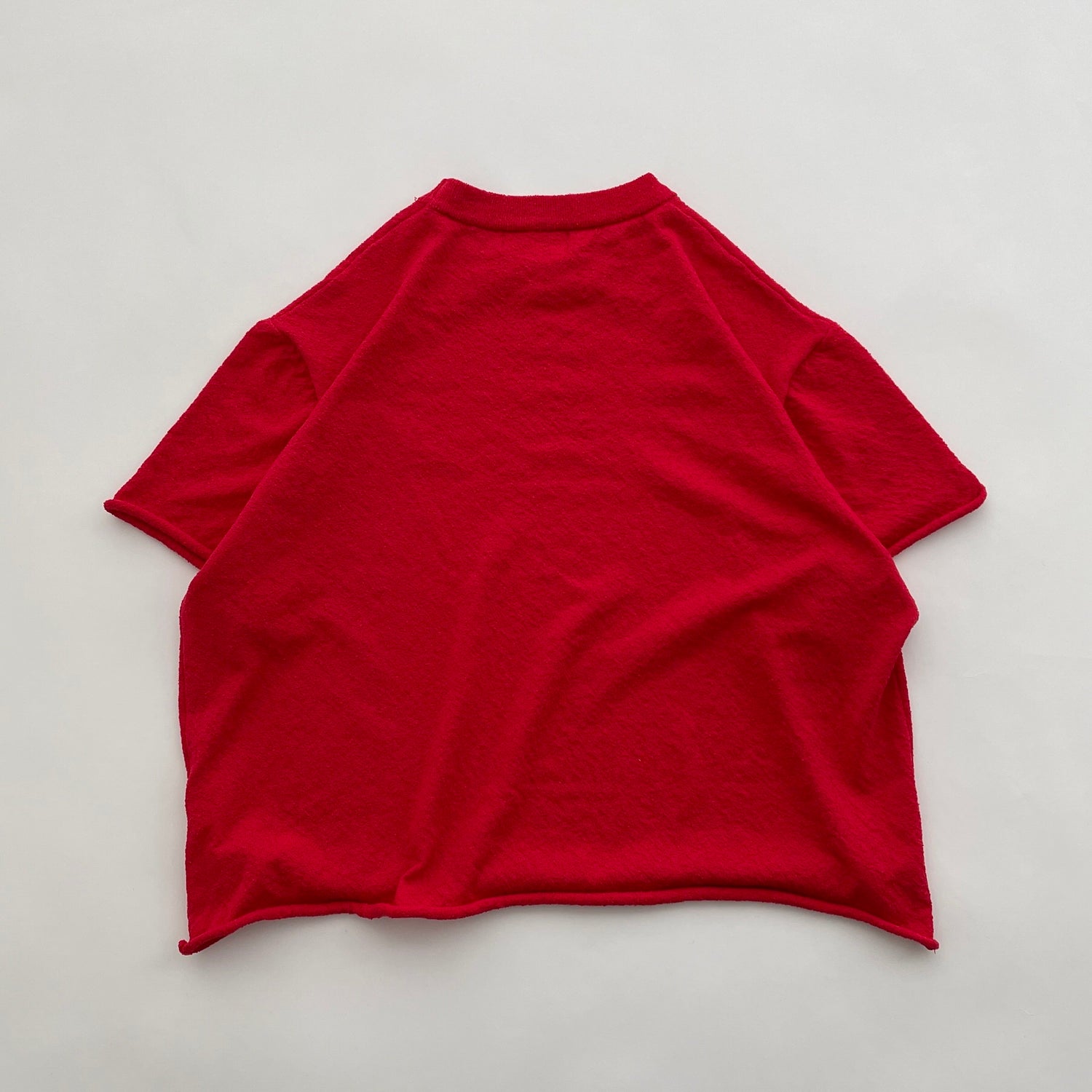 【SAMPLE】towel big tee / red