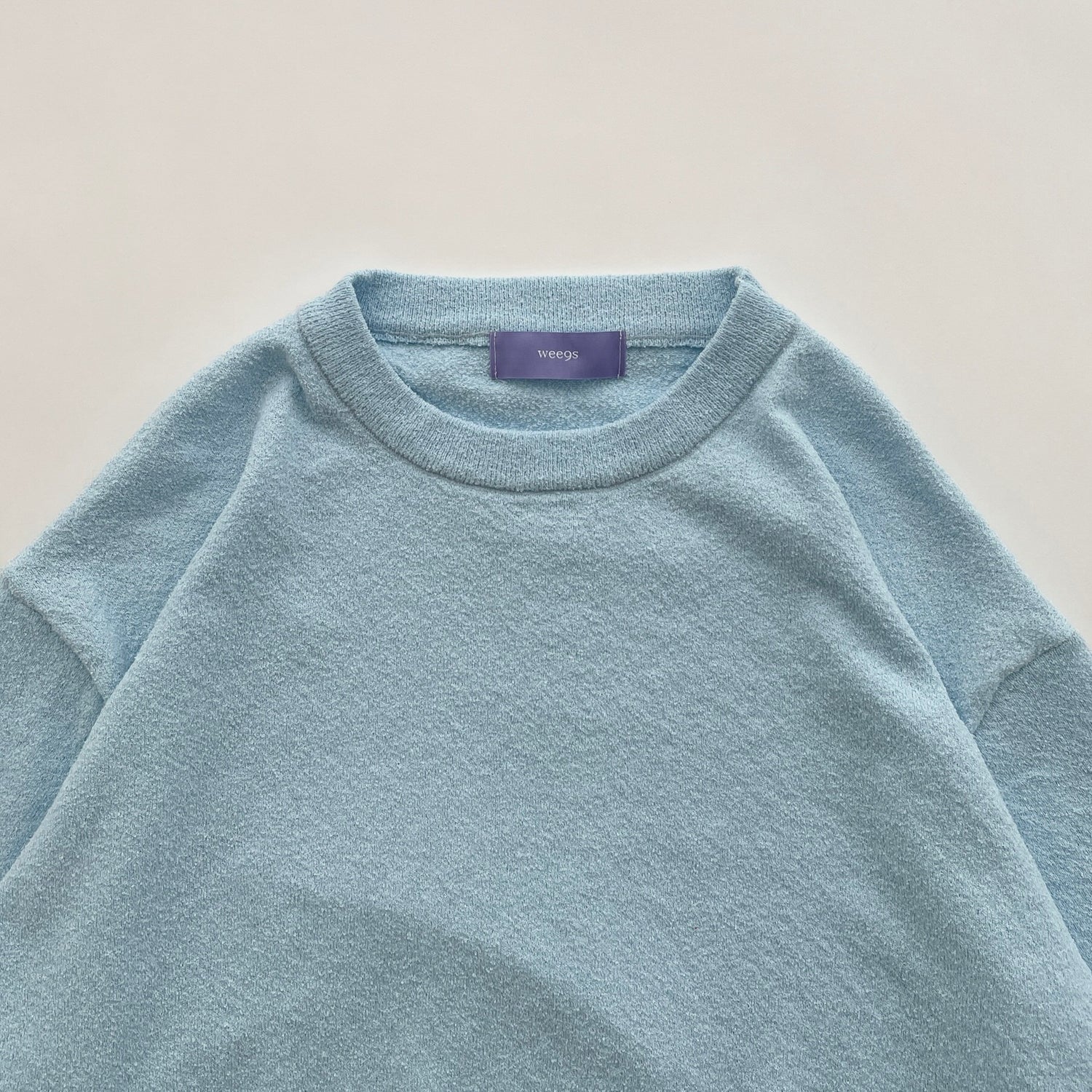【SAMPLE】towel big tee / blue
