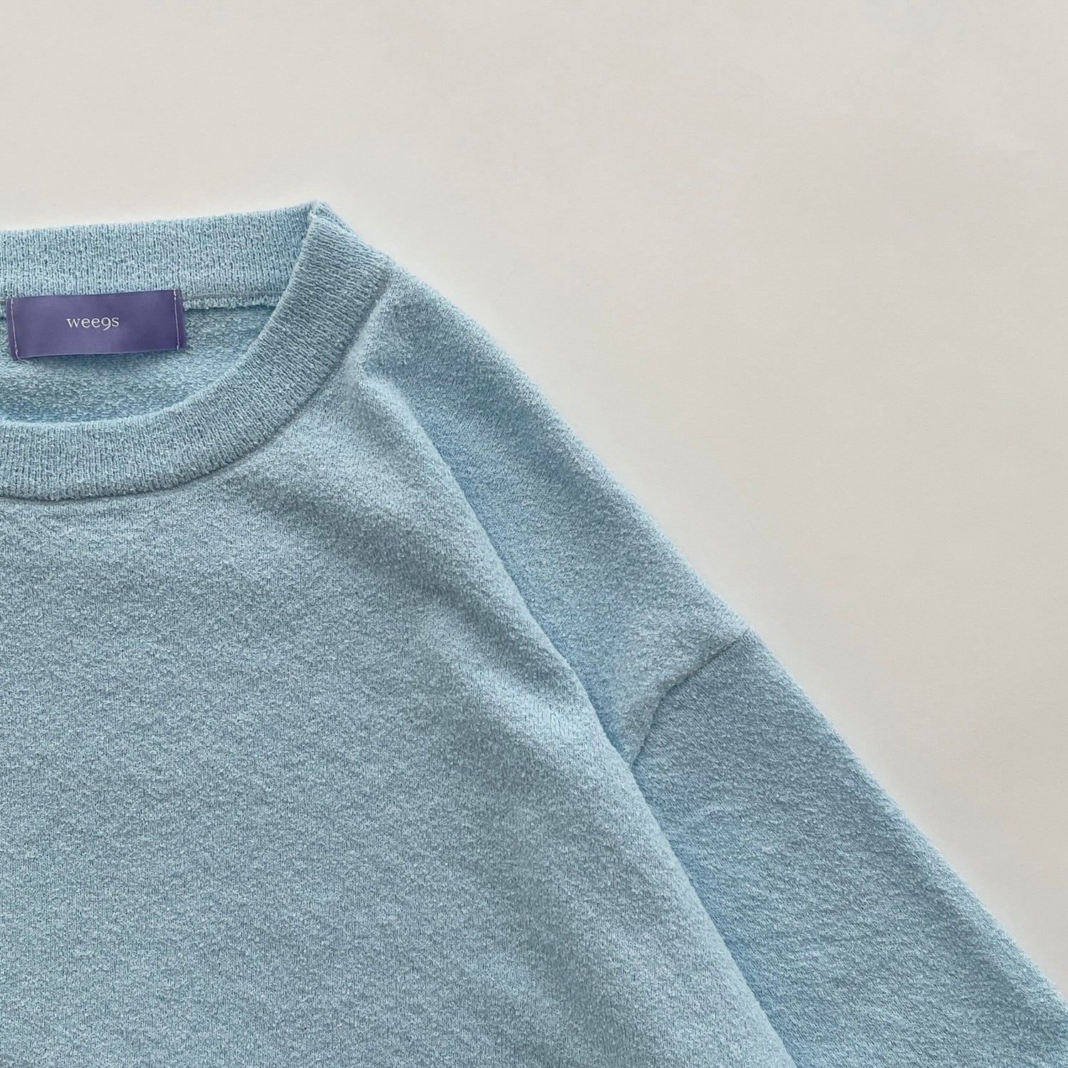 【SAMPLE】towel big tee / blue