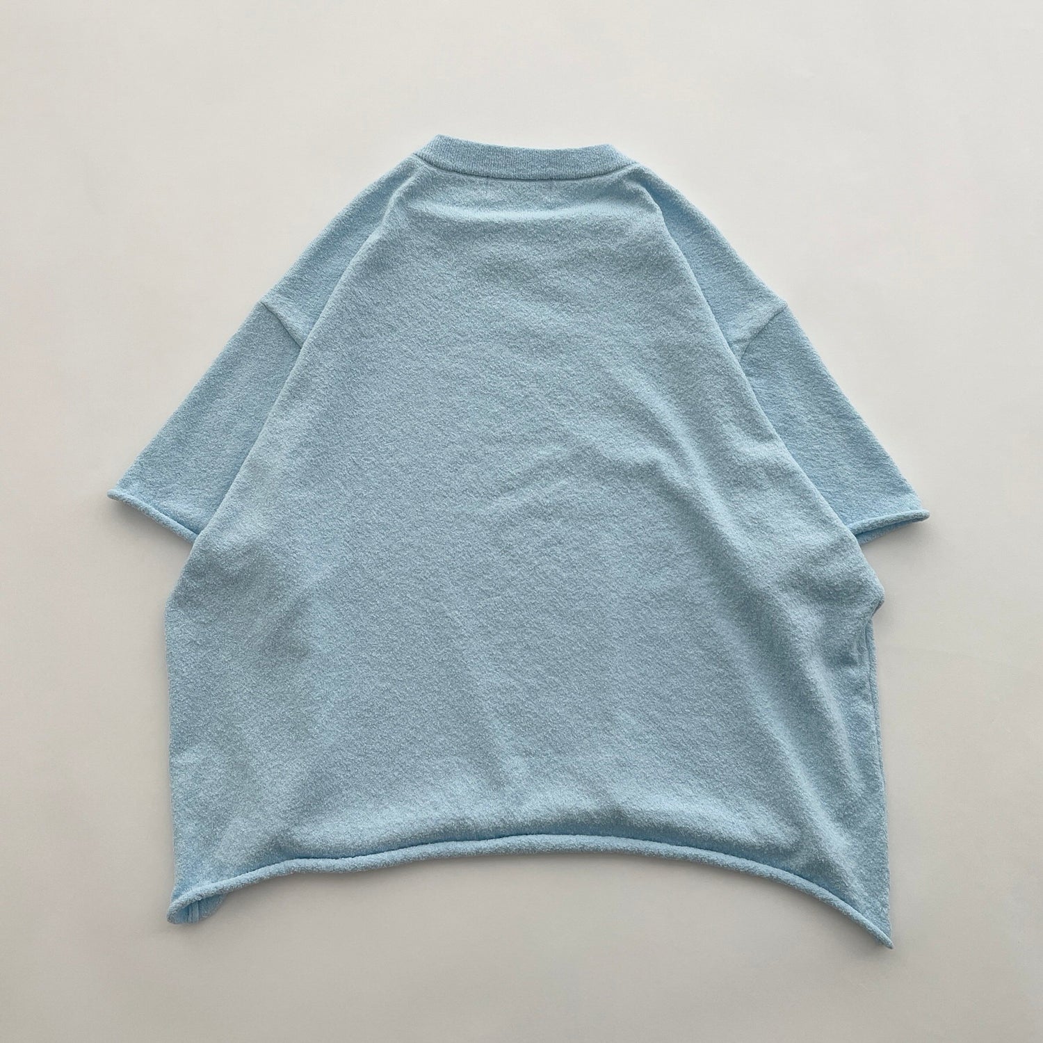 【SAMPLE】towel big tee / blue