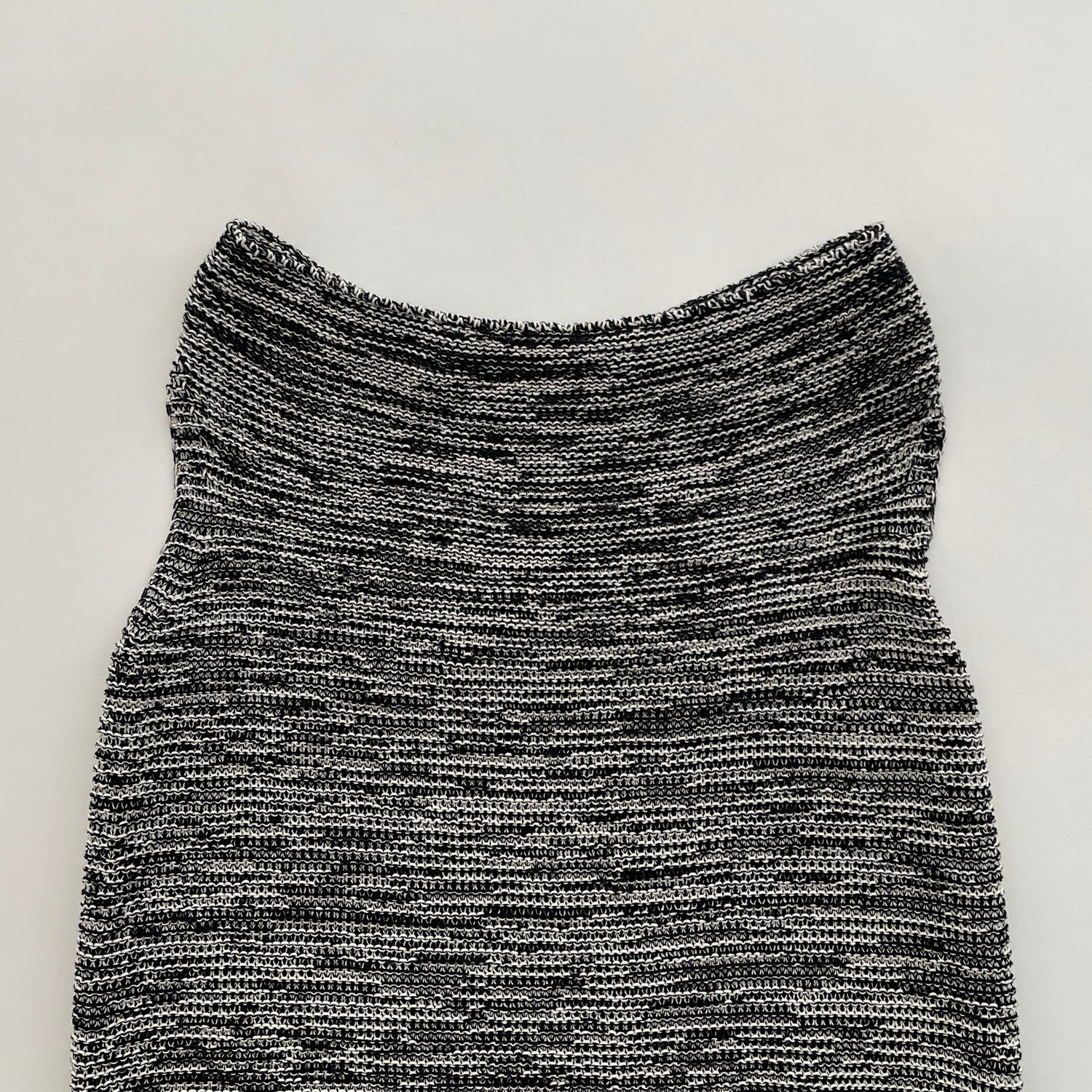 【SAMPLE】no sleeve knit / black