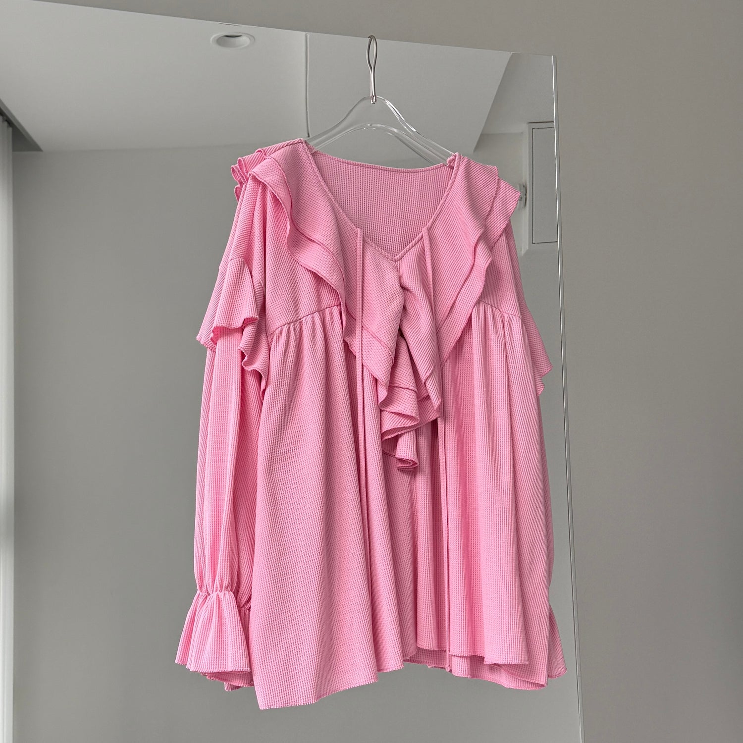 WAFFRILL TOPS / pink