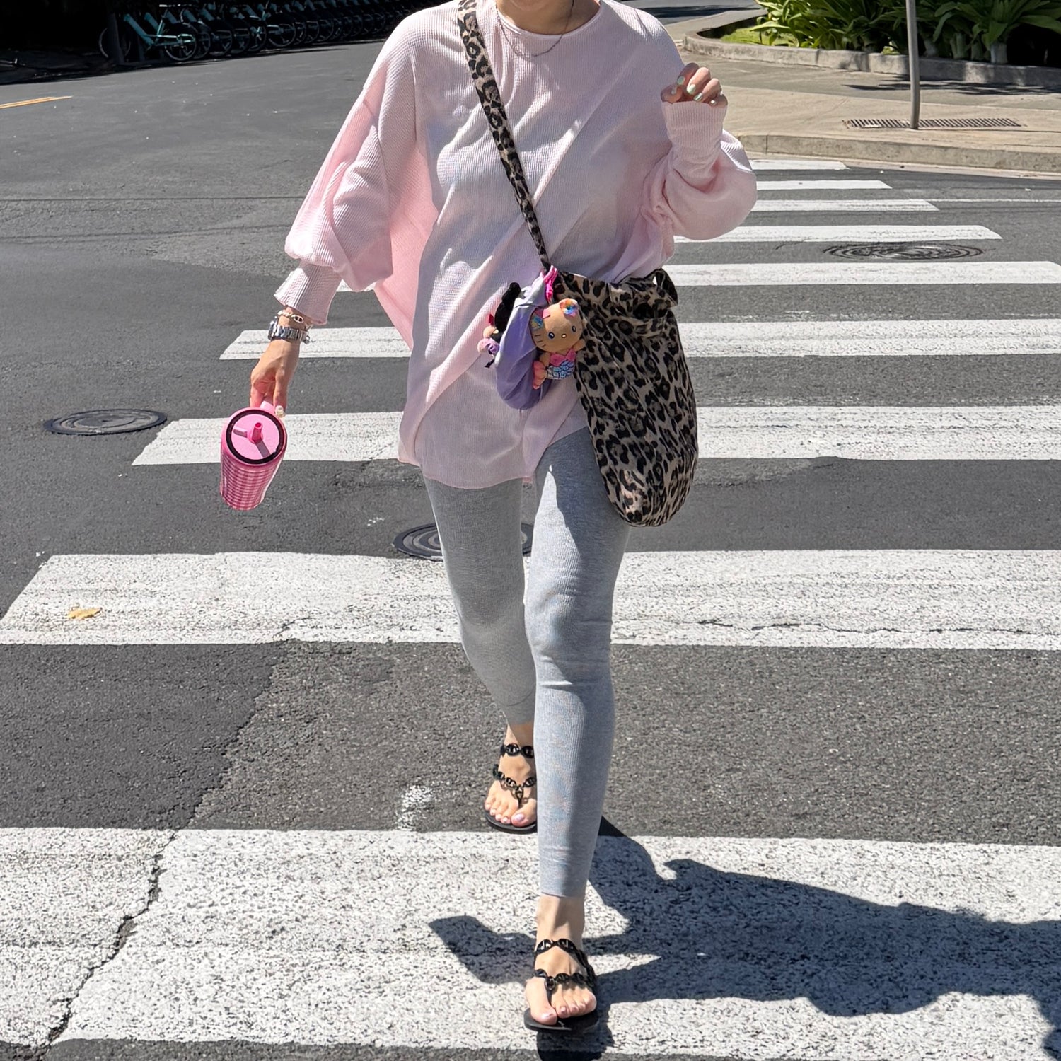 WAFFLE NAGASODE CHIRARISM / baby pink