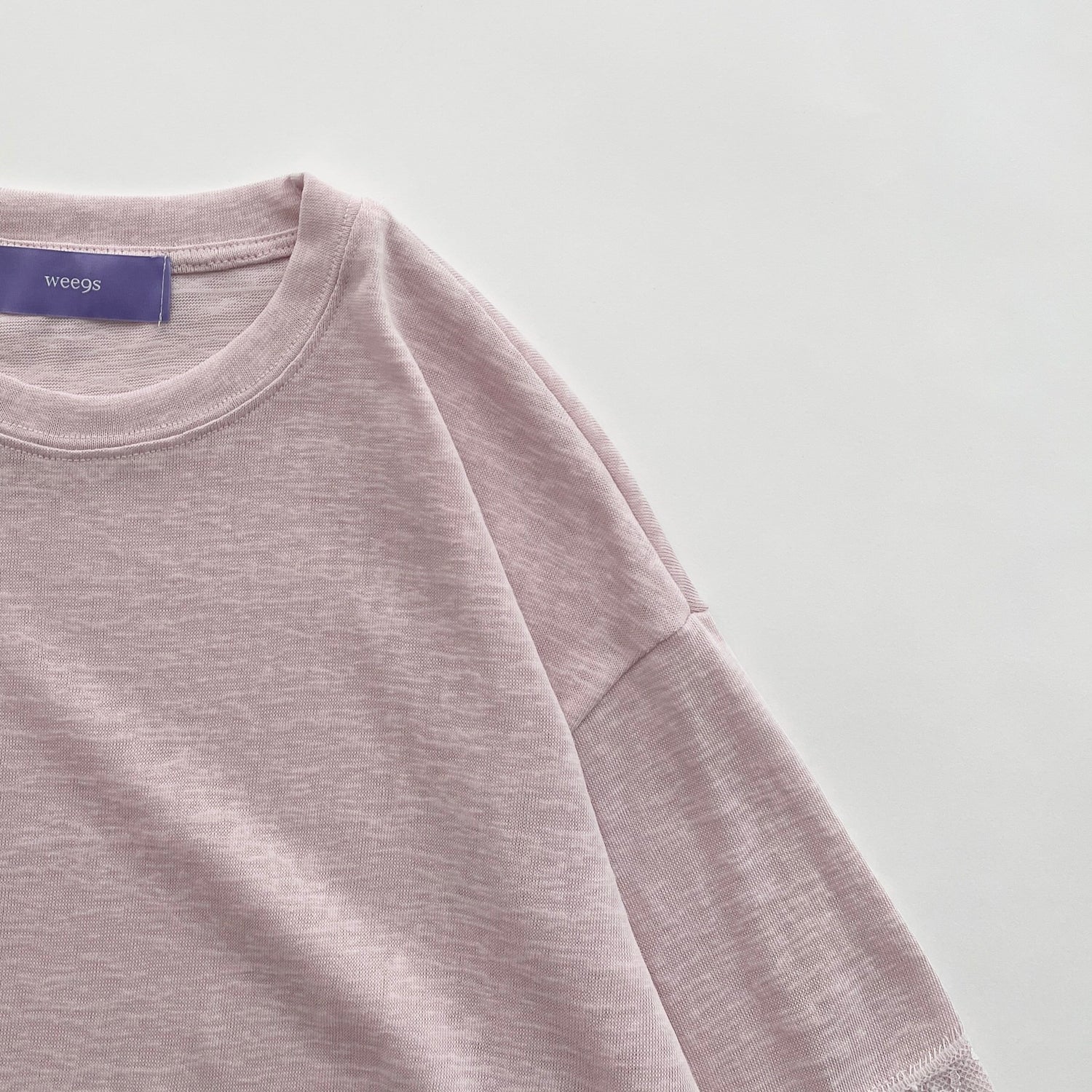 【SAMPLE】lace loose tee / pink