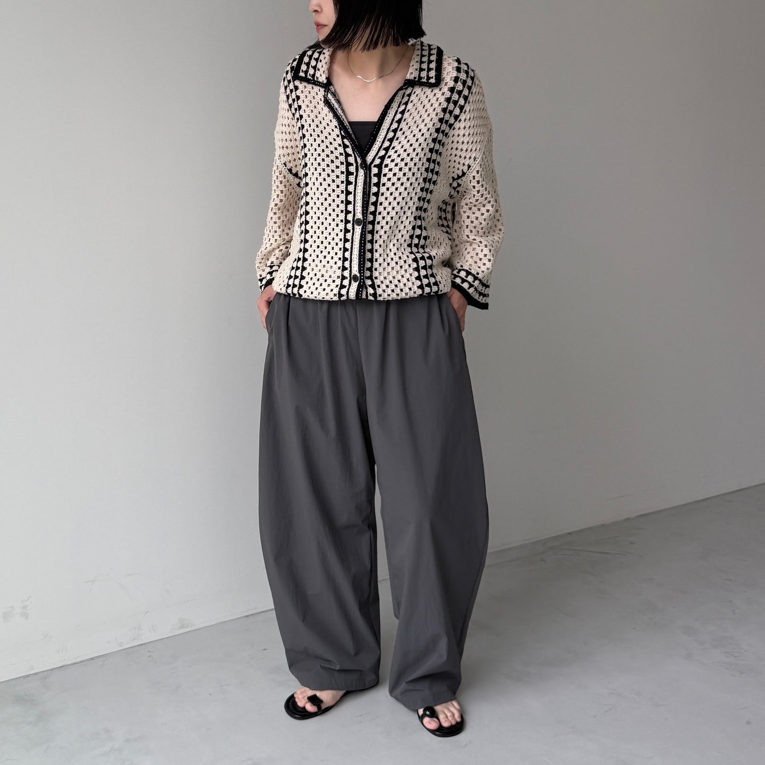 reikan pants / charcoal