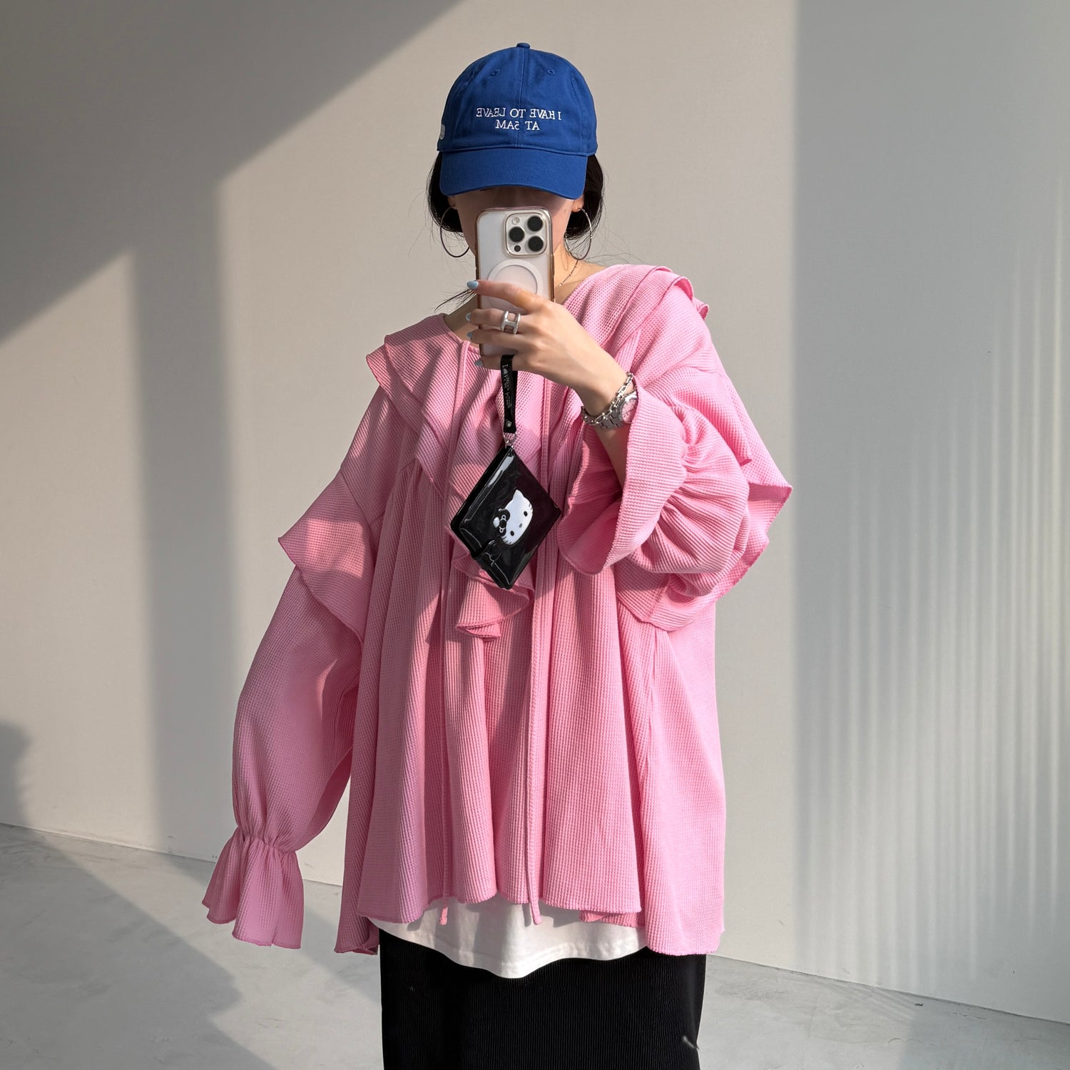 WAFFRILL TOPS / pink