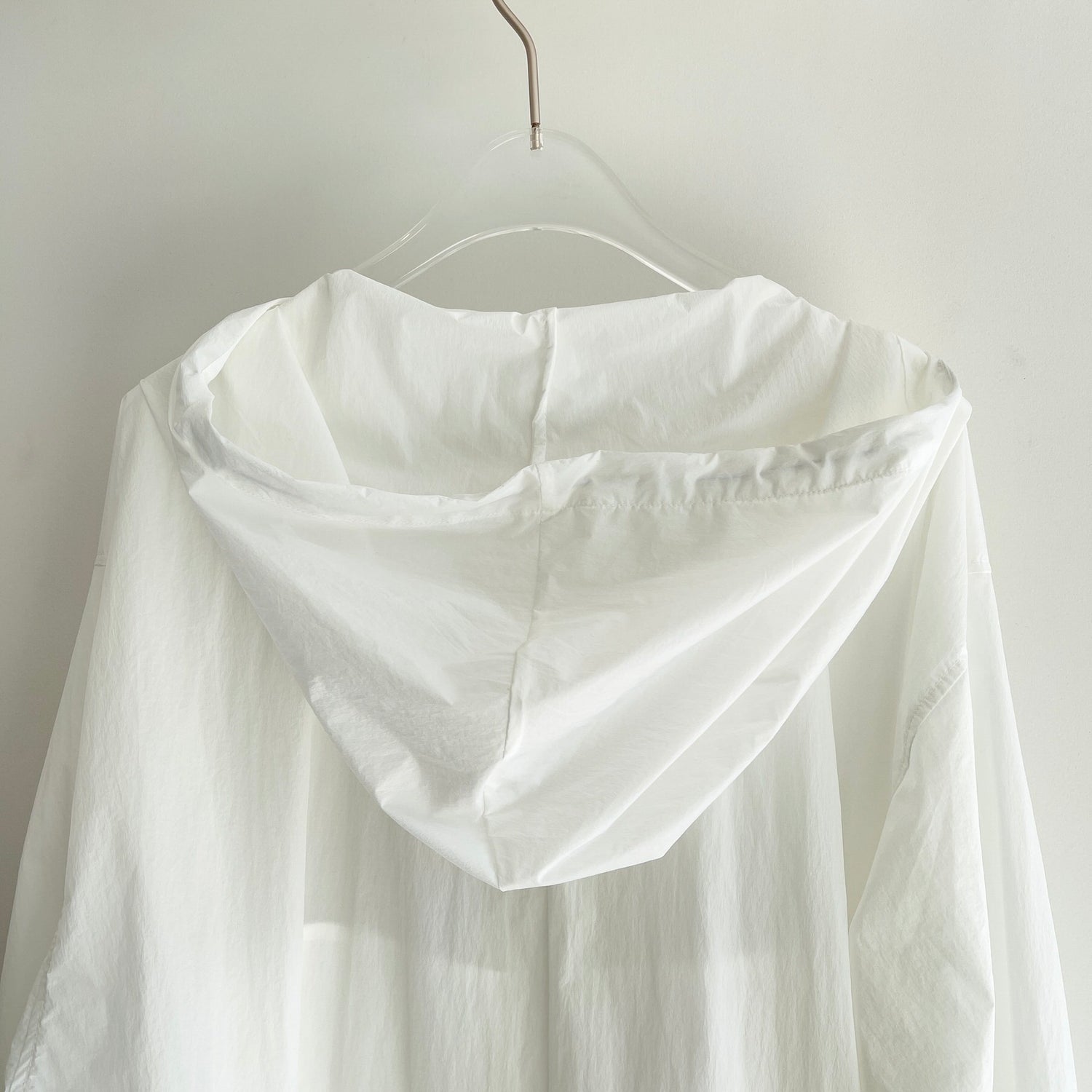 【SAMPLE】sheer military coat / ivory