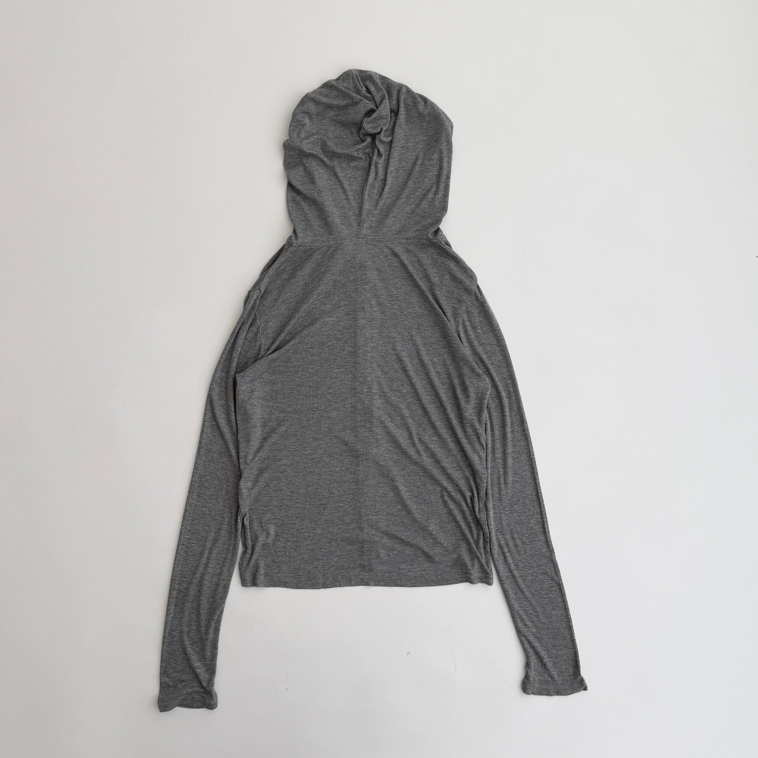 whisper hoodie cardigan /  gray