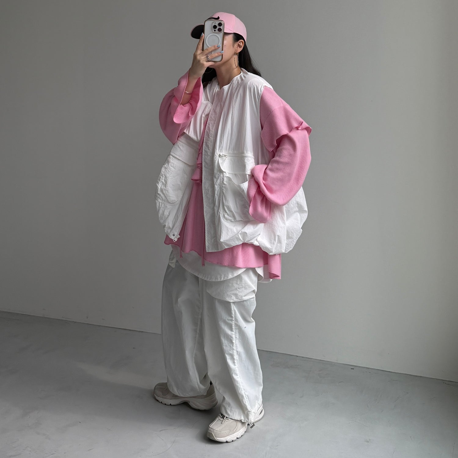 9pockets buddy vest / white