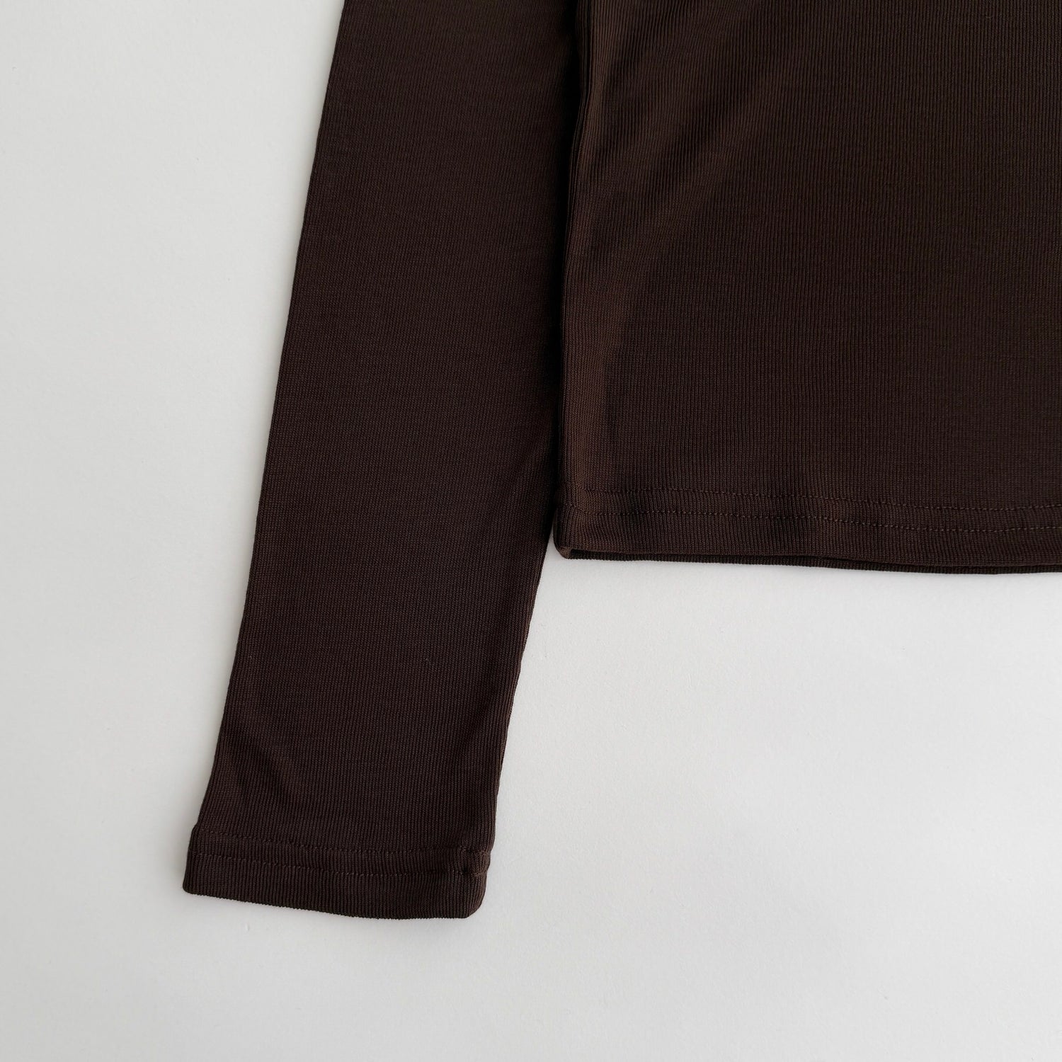 KASANE sheer tee / brown