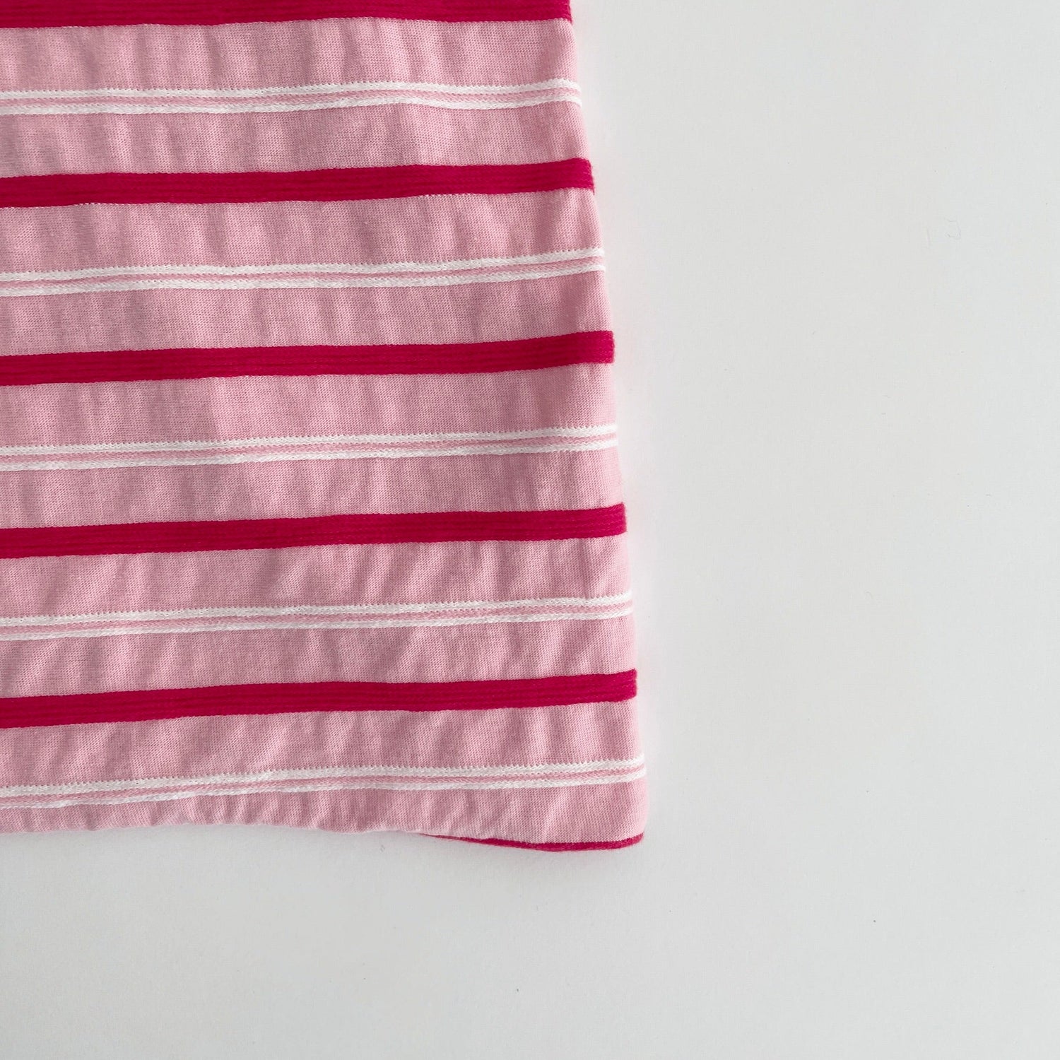 【SAMPLE】loose border tee / pink