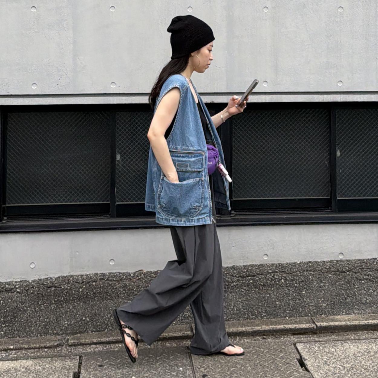 reikan pants / black