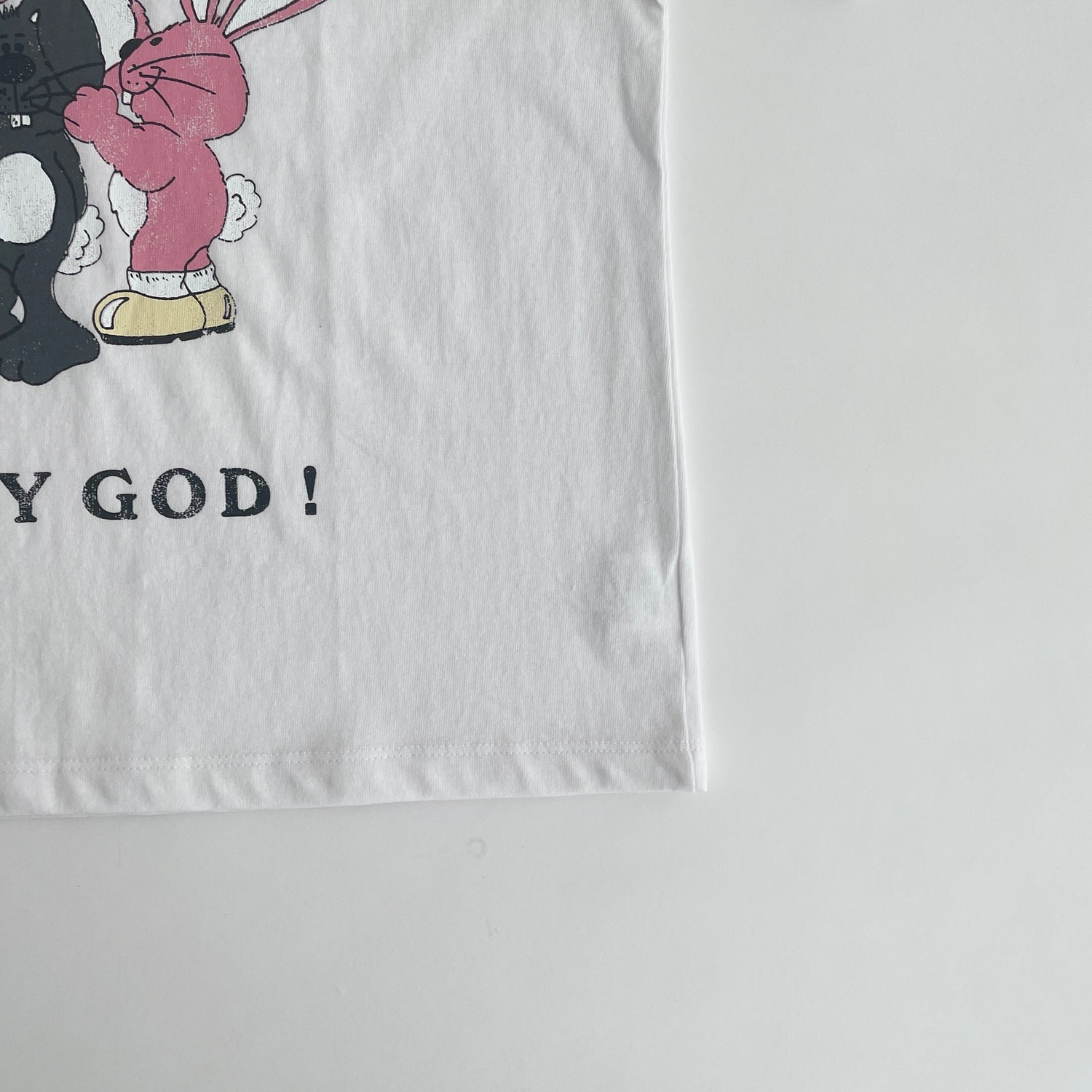 【SAMPLE】rabbit mini tee / pink