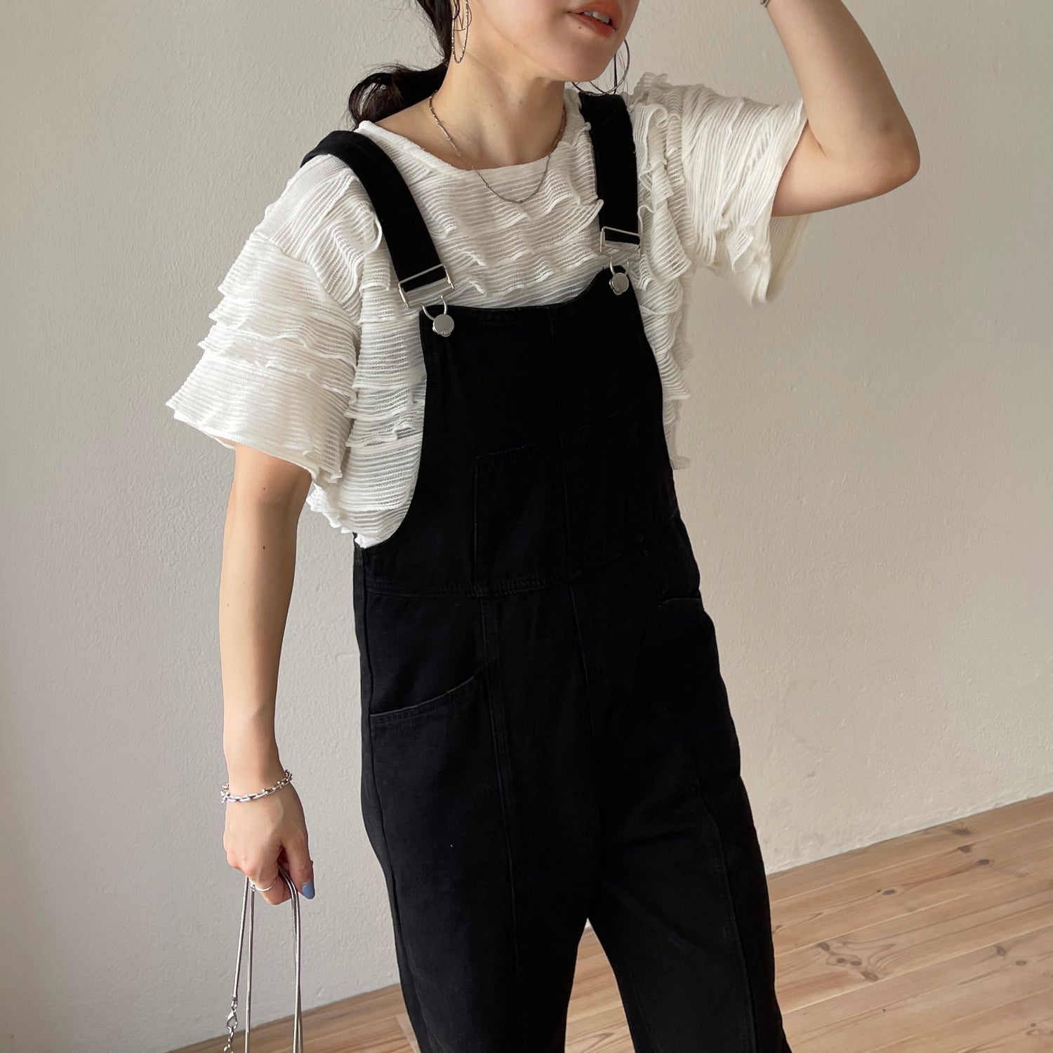 【SAMPLE】【SET UP可能】whip tee / ivory