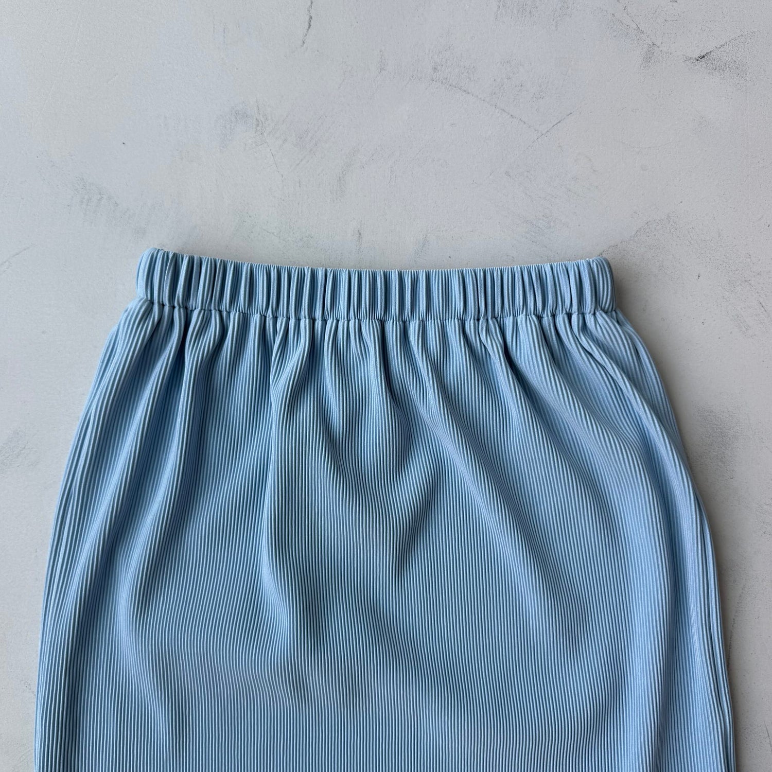 【公式サイト限定カラー】daily daily super stretch pleats skirt / blue