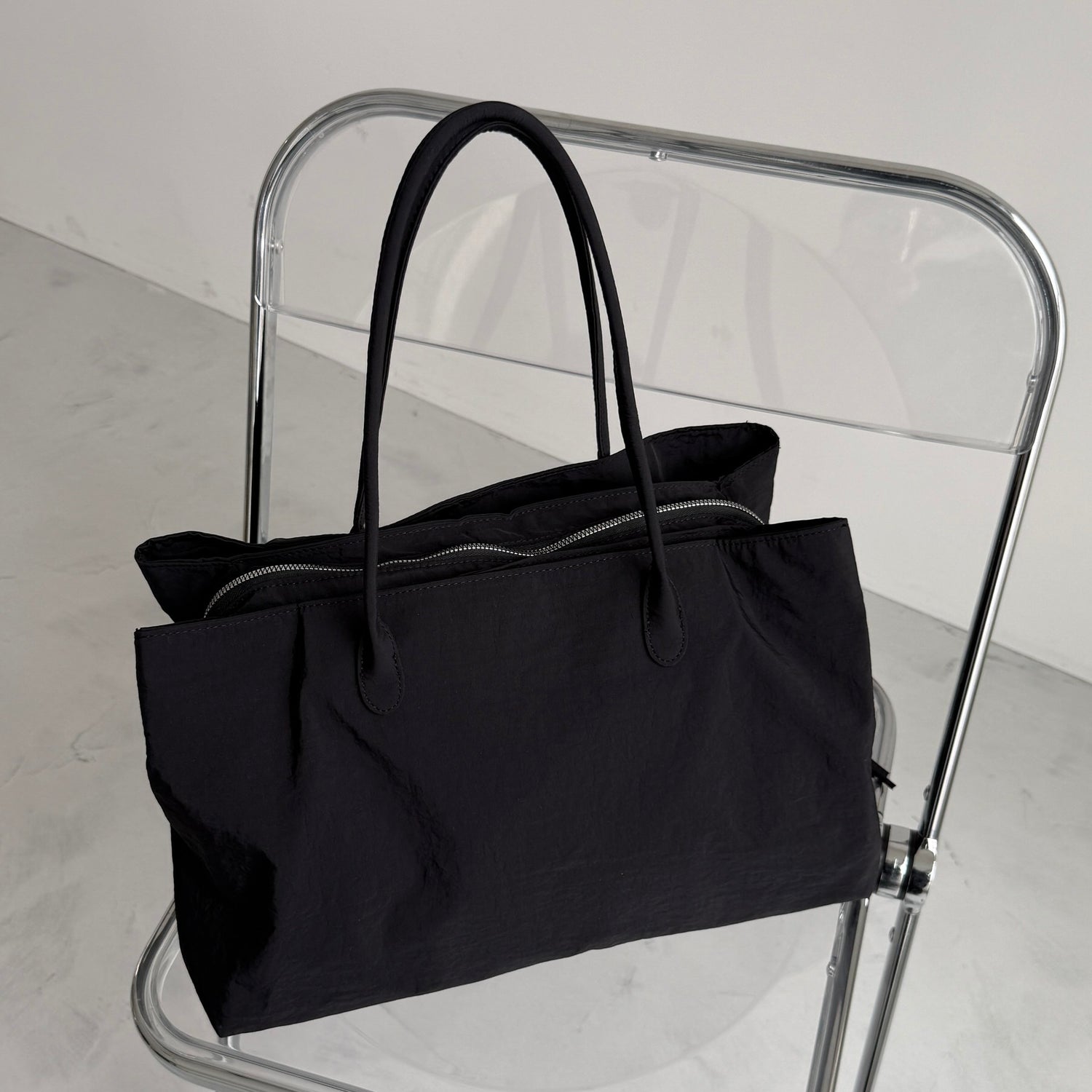 daily boston bag / black
