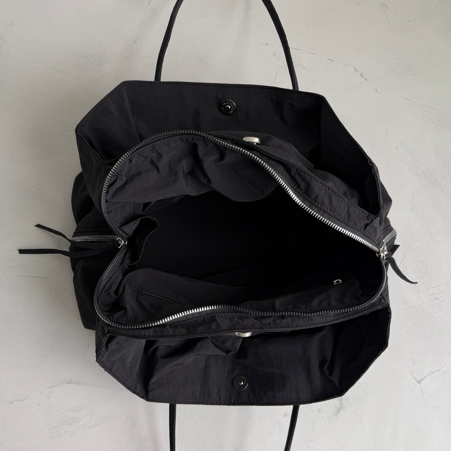 daily boston bag / black