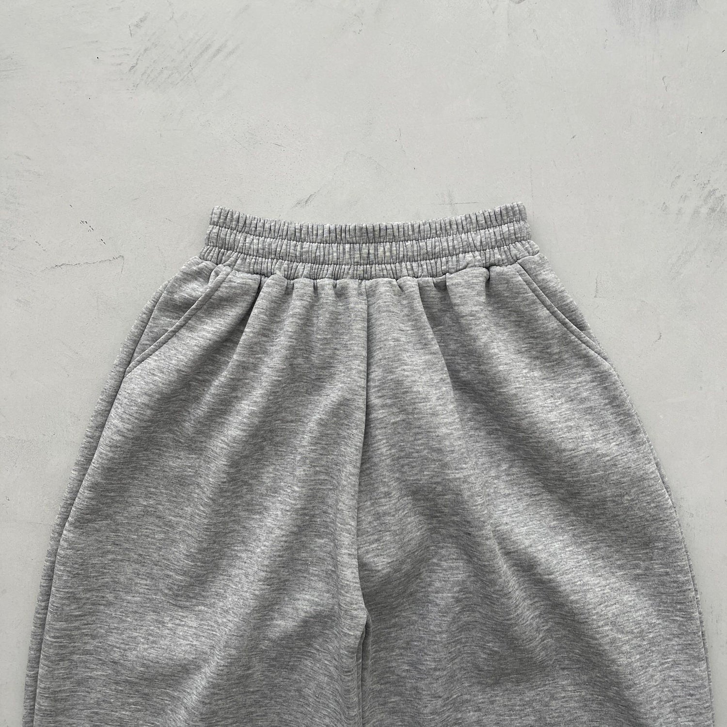 【選べるタイプ】super loose sweat half pants / gray