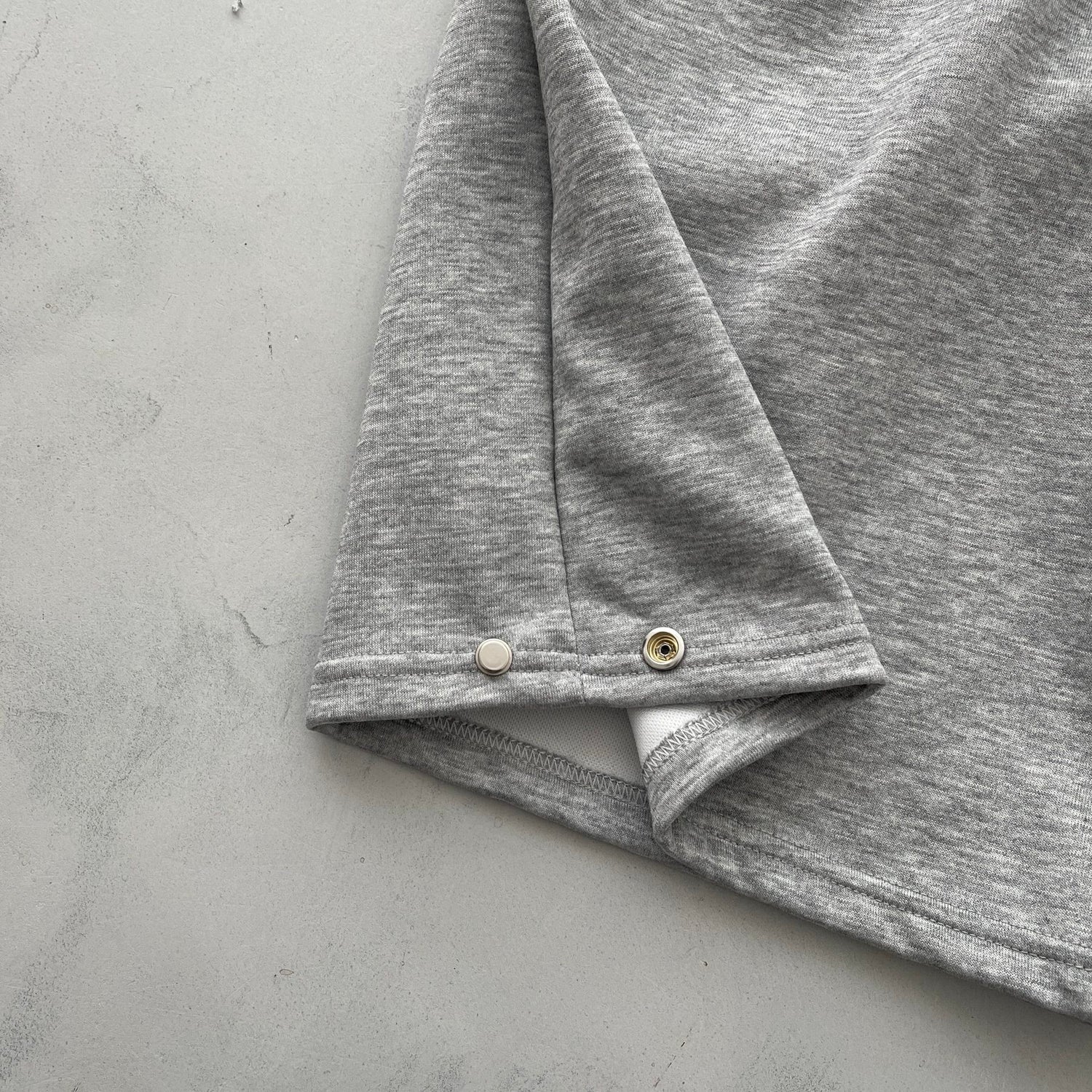 【選べるタイプ】super loose sweat half pants / gray