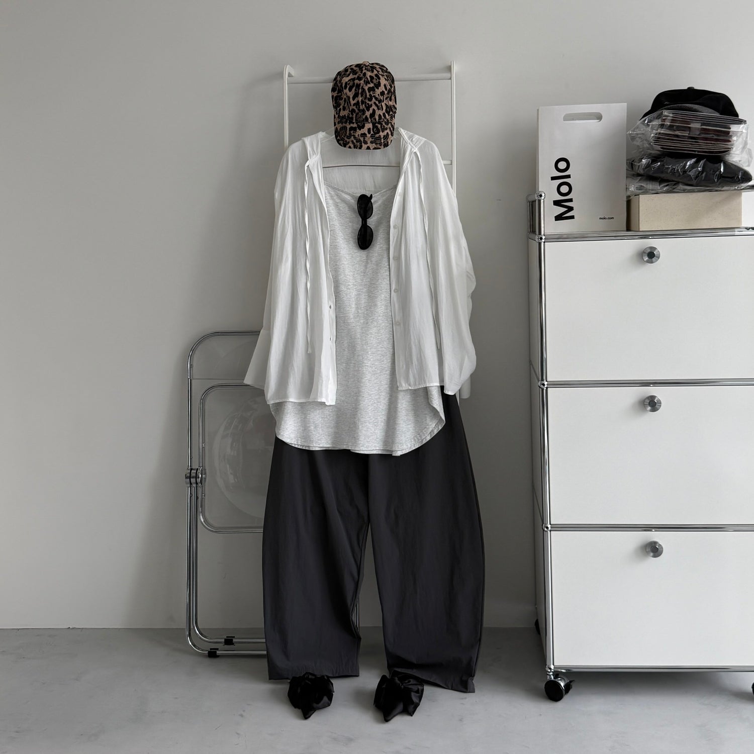 reikan pants / black