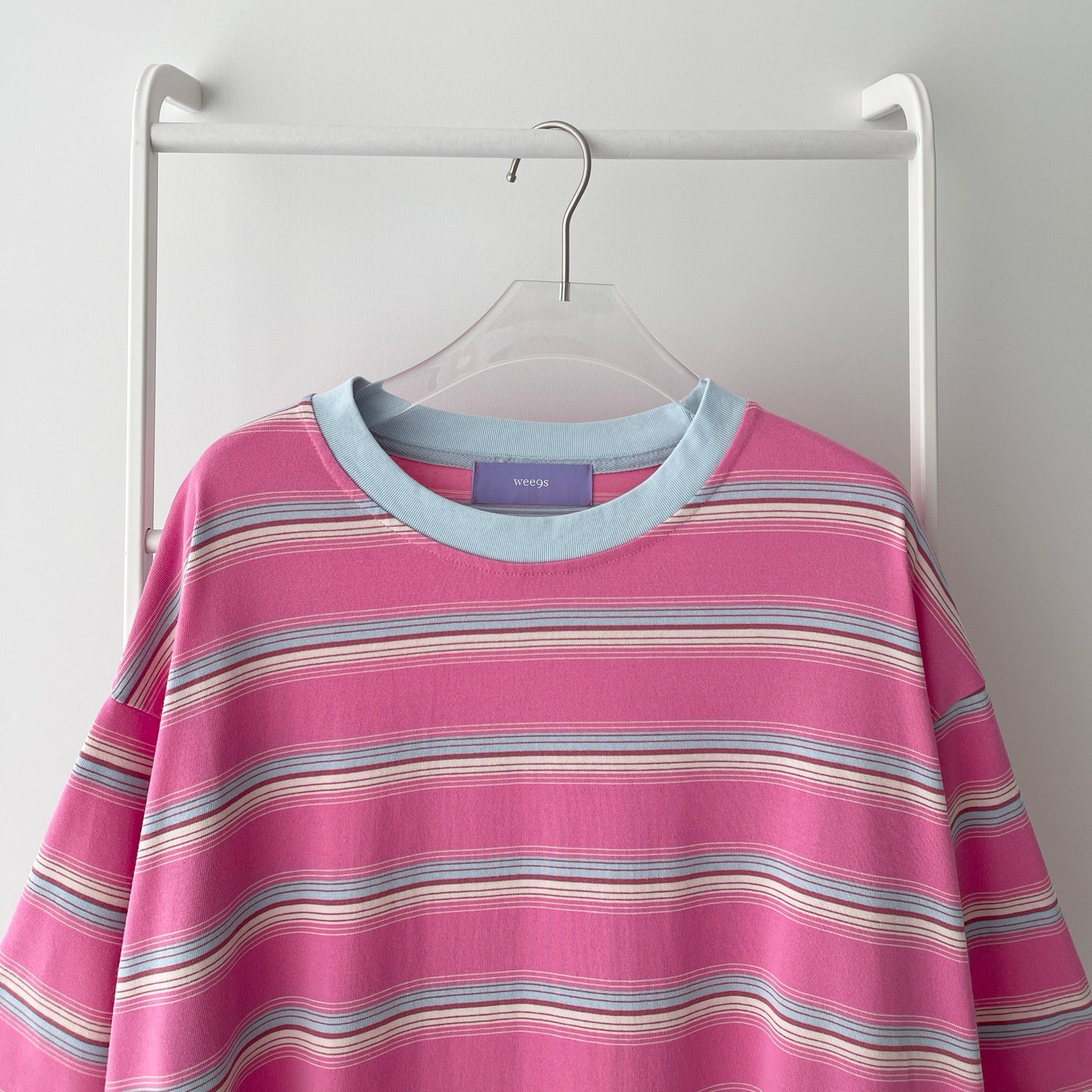 【SAMPLE】pinky stripe one piece / pink