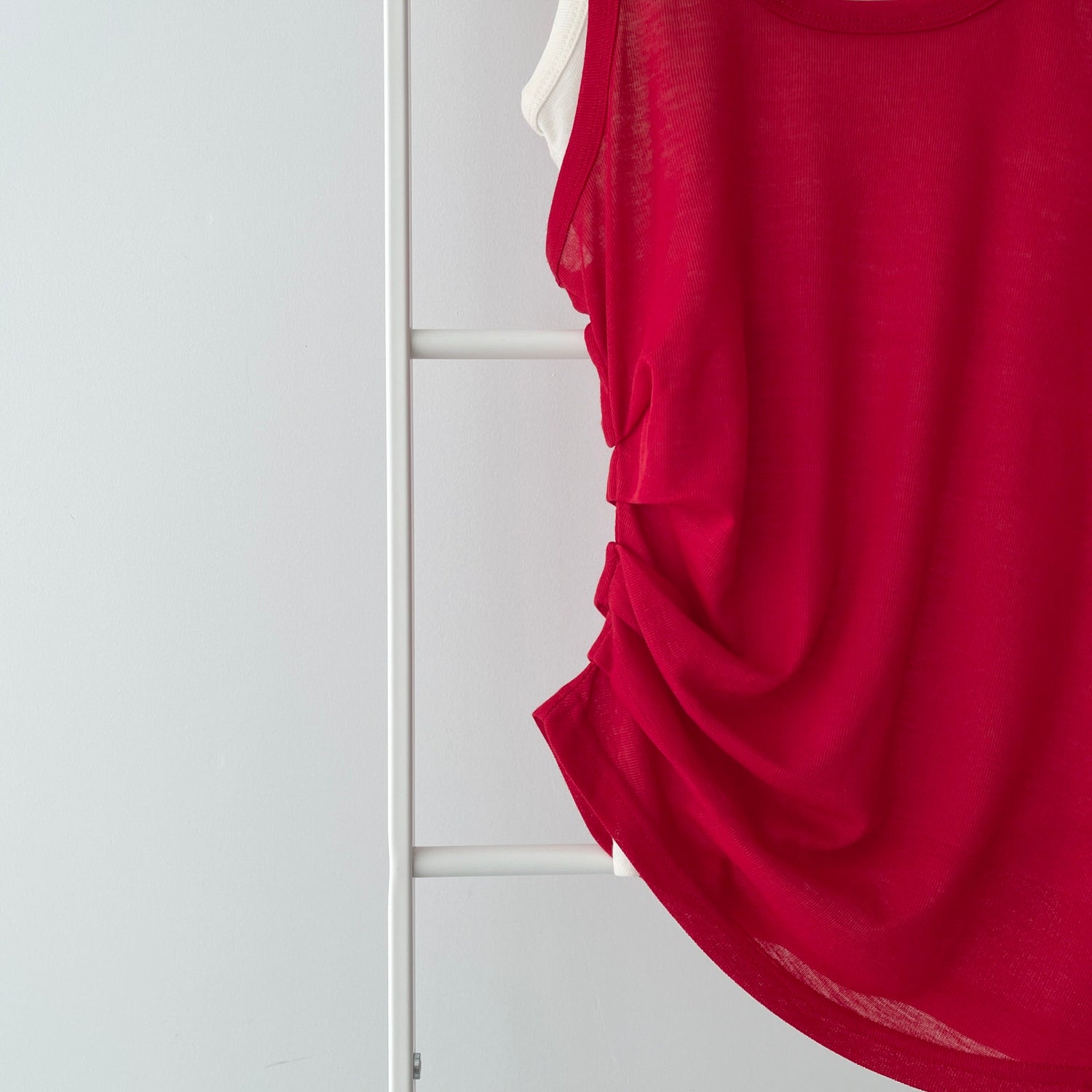 【SAMPLE】KASANE tank top / red