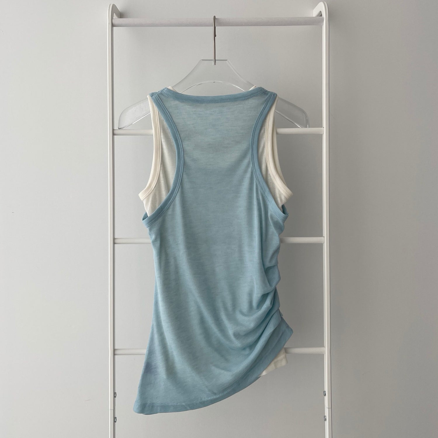 【SAMPLE】KASANE tank top / blue