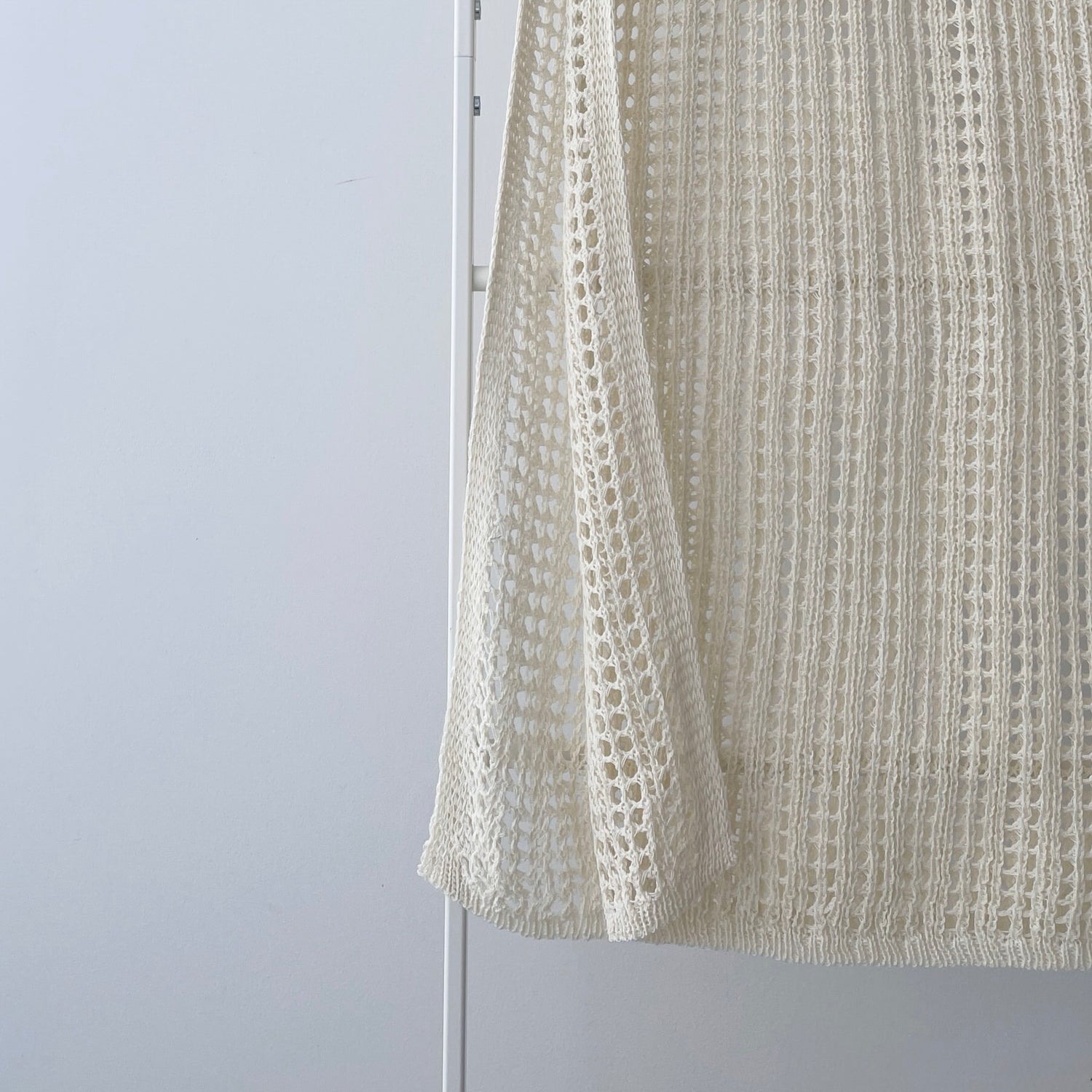 【SAMPLE】mesh layered one piece / ivory