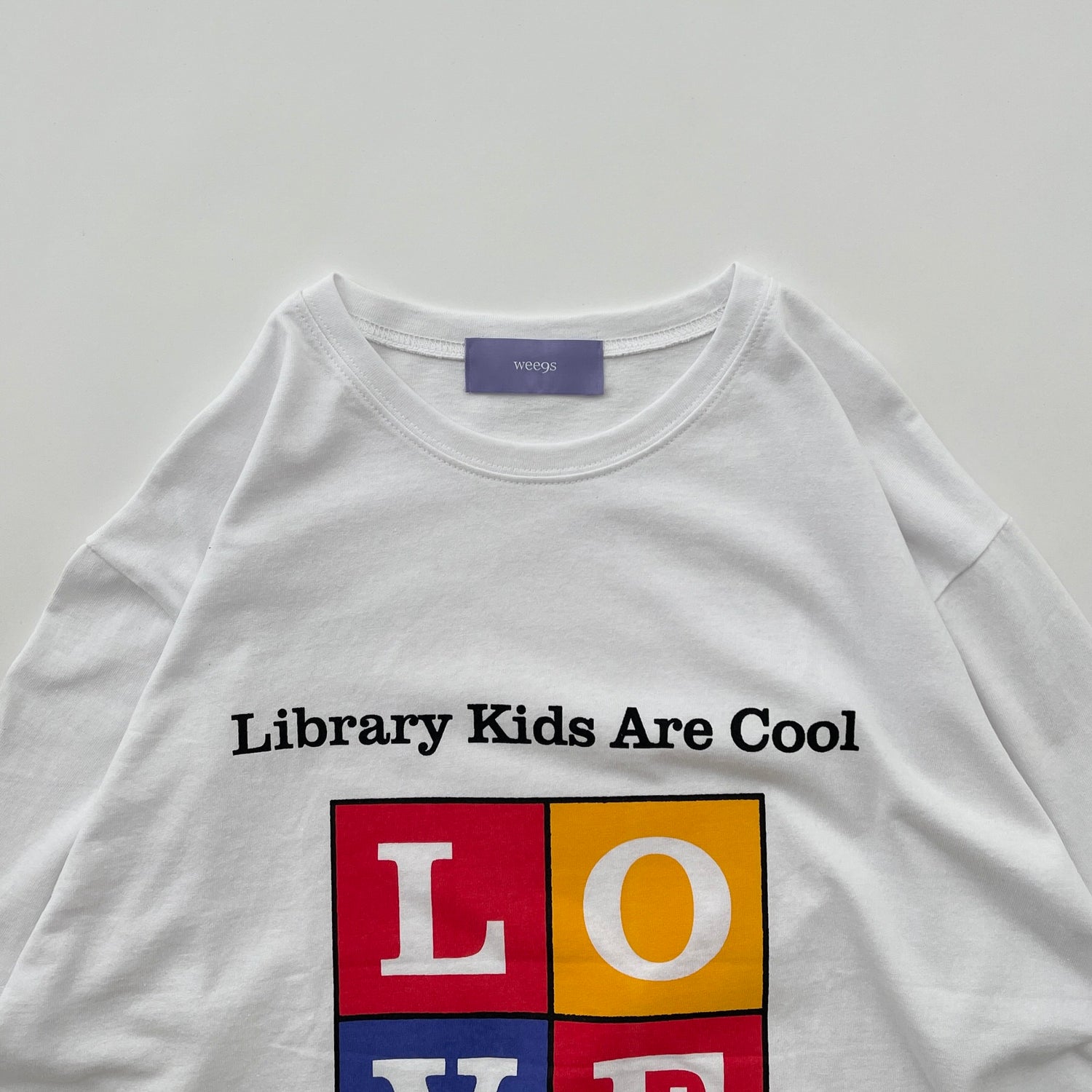 【SAMPLE】love tee / ivory