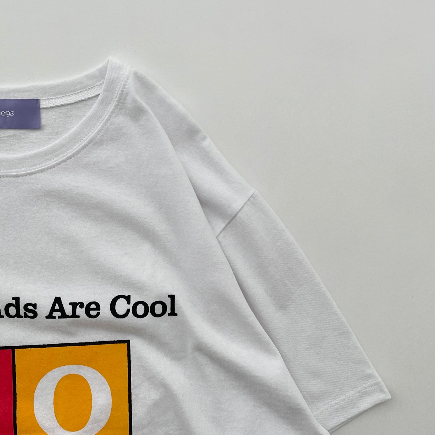 【SAMPLE】love tee / ivory