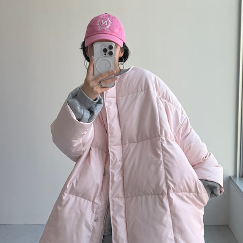 perfect silhouette down / baby pink