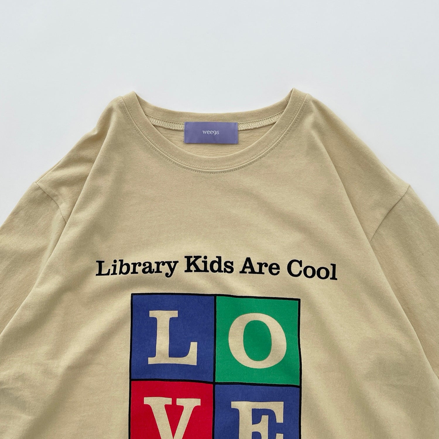 【SAMPLE】love tee / yellow