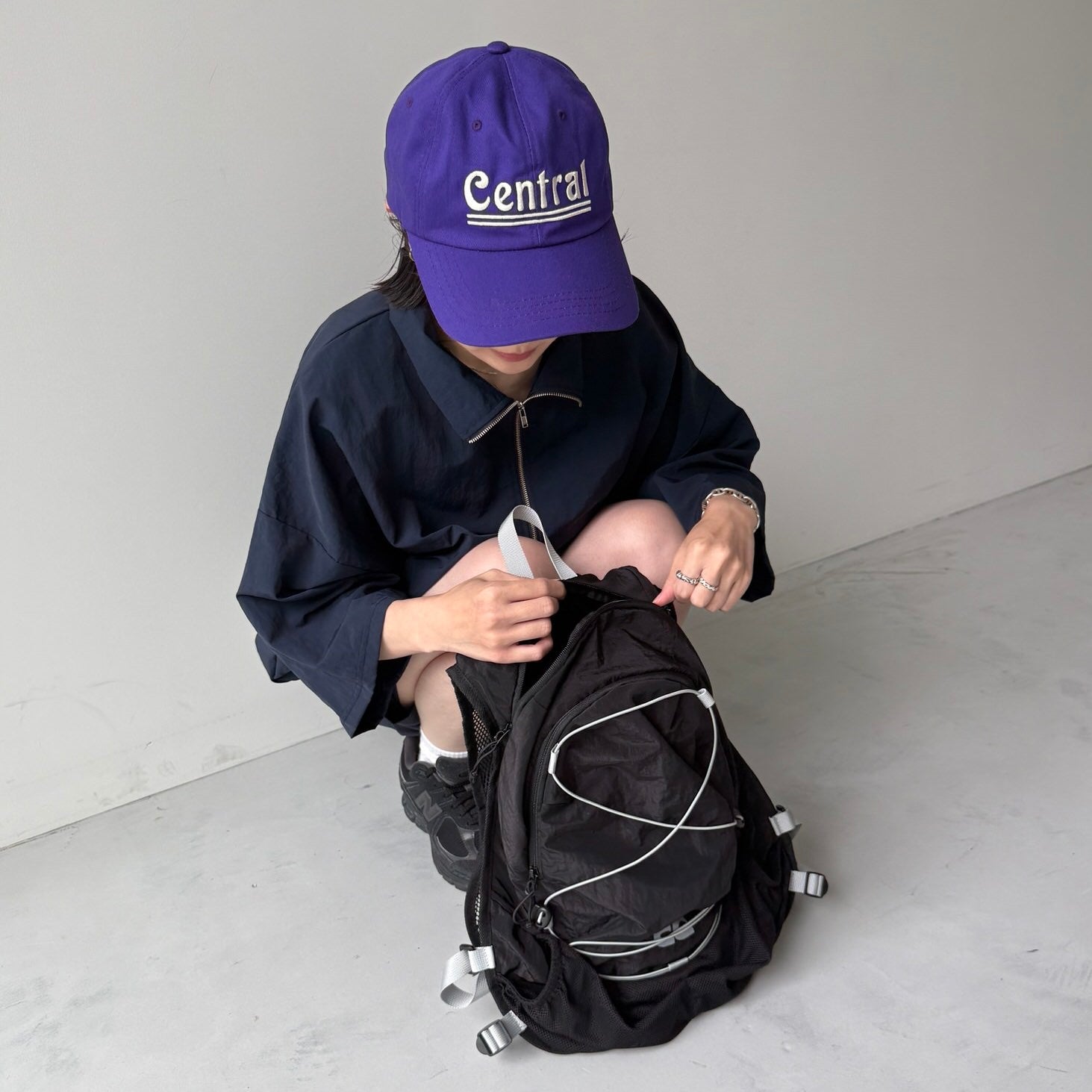 【Casselini】airy nylon backpack / 2color