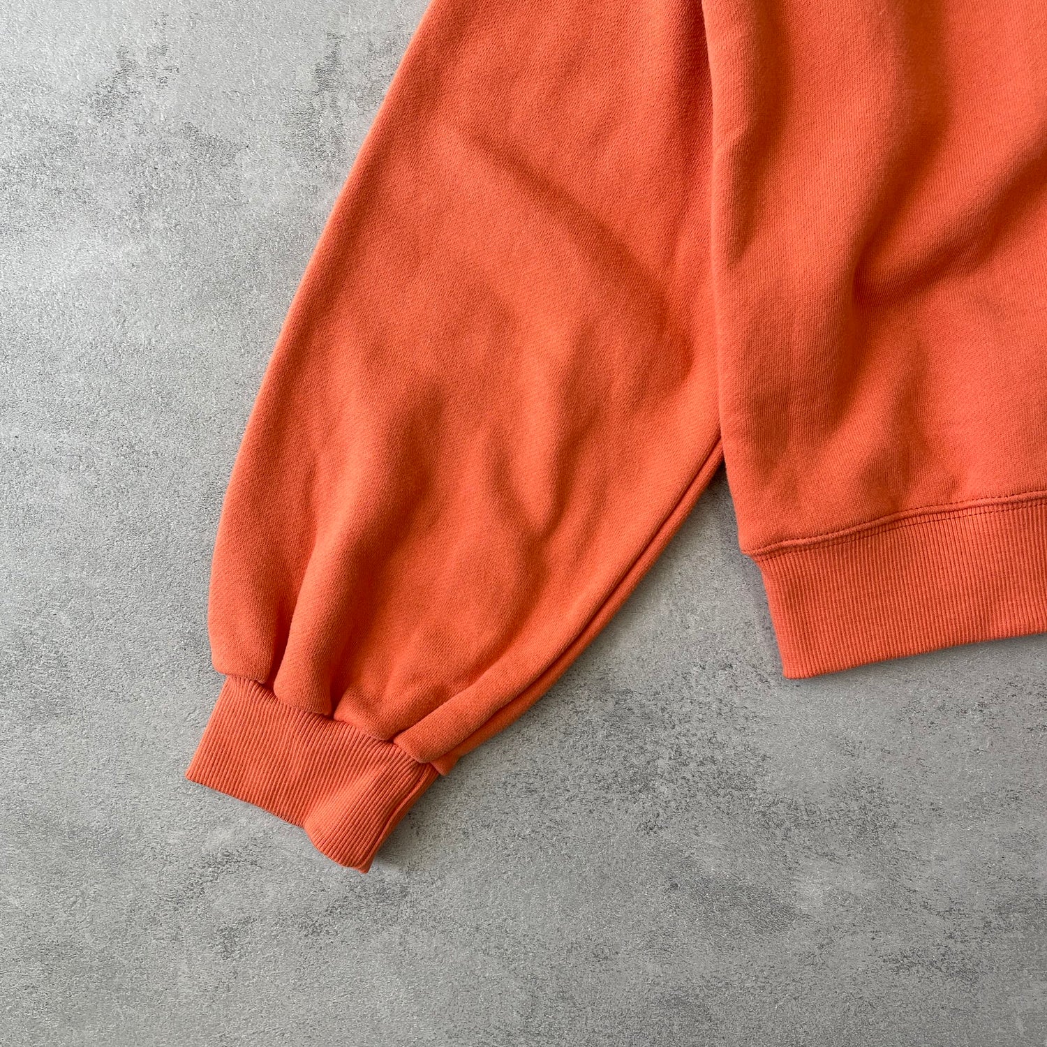 【SAMPLE】back print sweat / orange