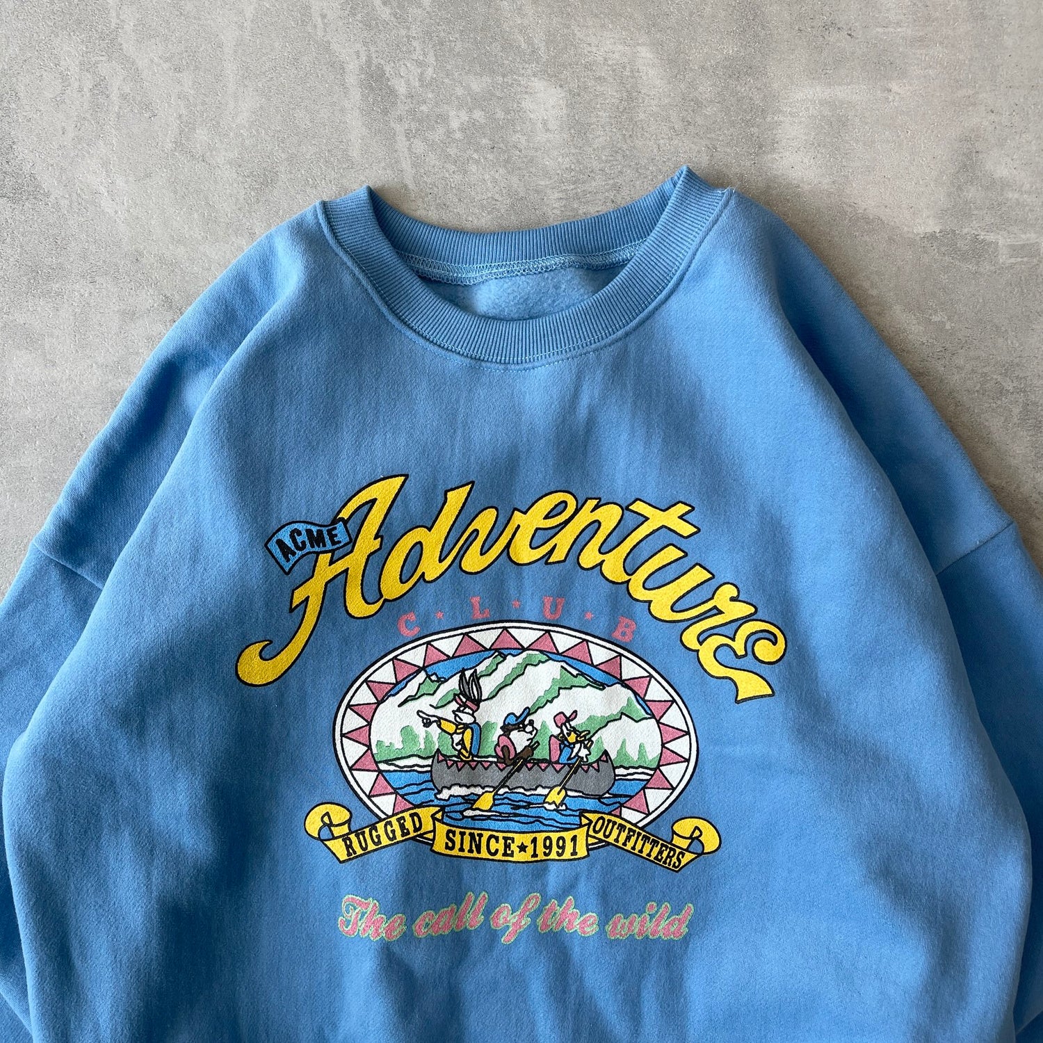 【SAMPLE】adventure sweat / blue