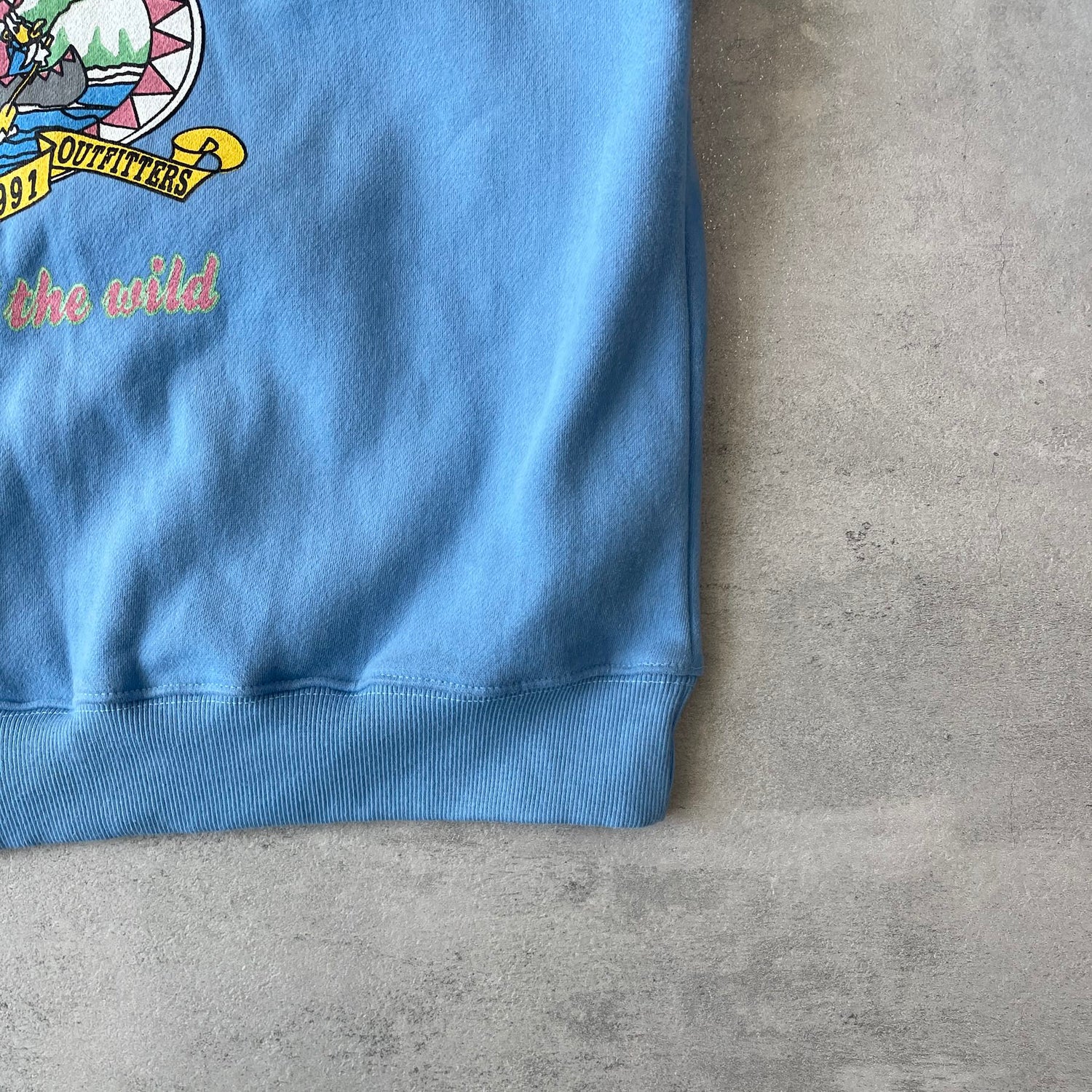 【SAMPLE】adventure sweat / blue